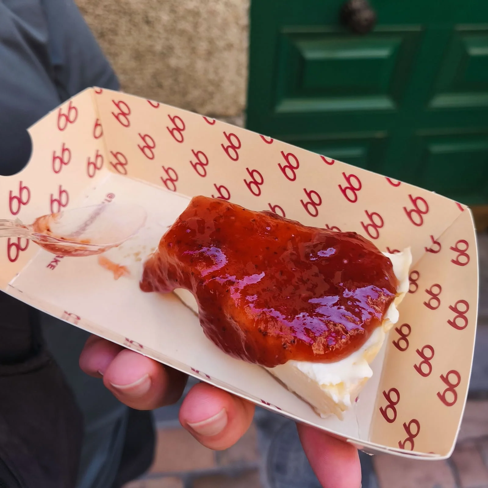 (Somewhat eaten) 99 Cheesecake