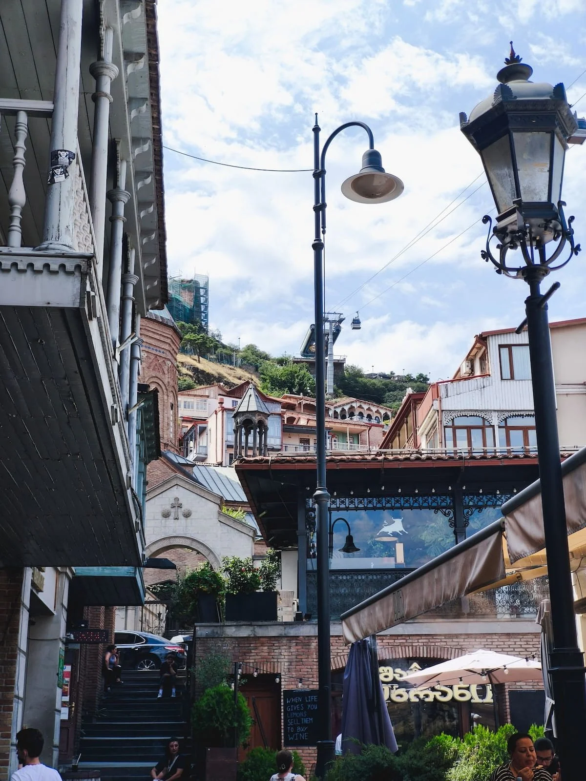Buildings above Meidan Square