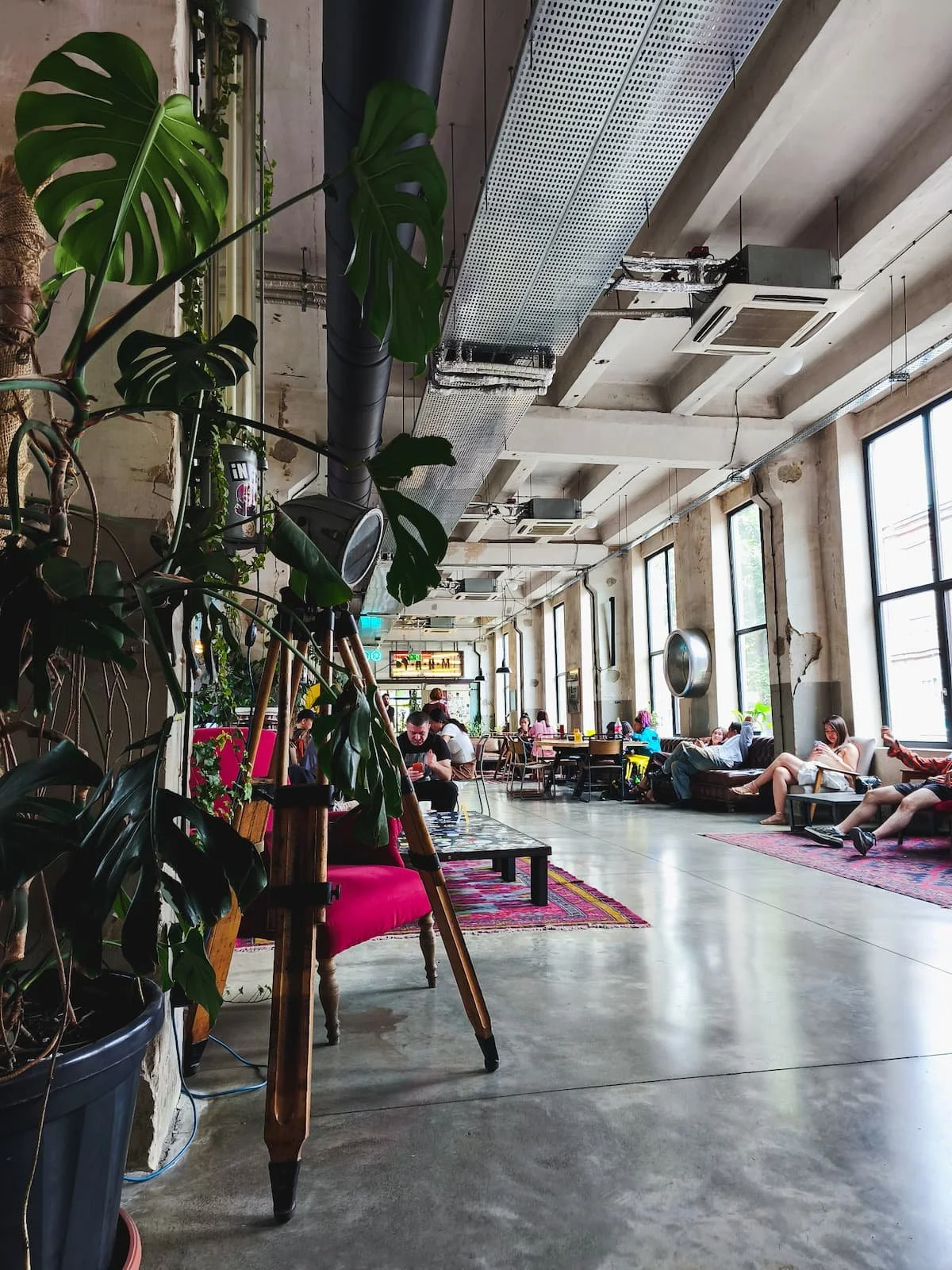 Fabrika reception space