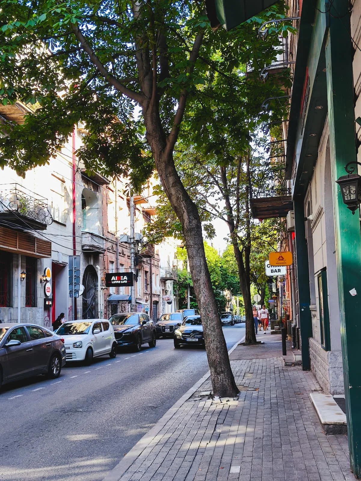 Around Giorgi Akhvlediani Street