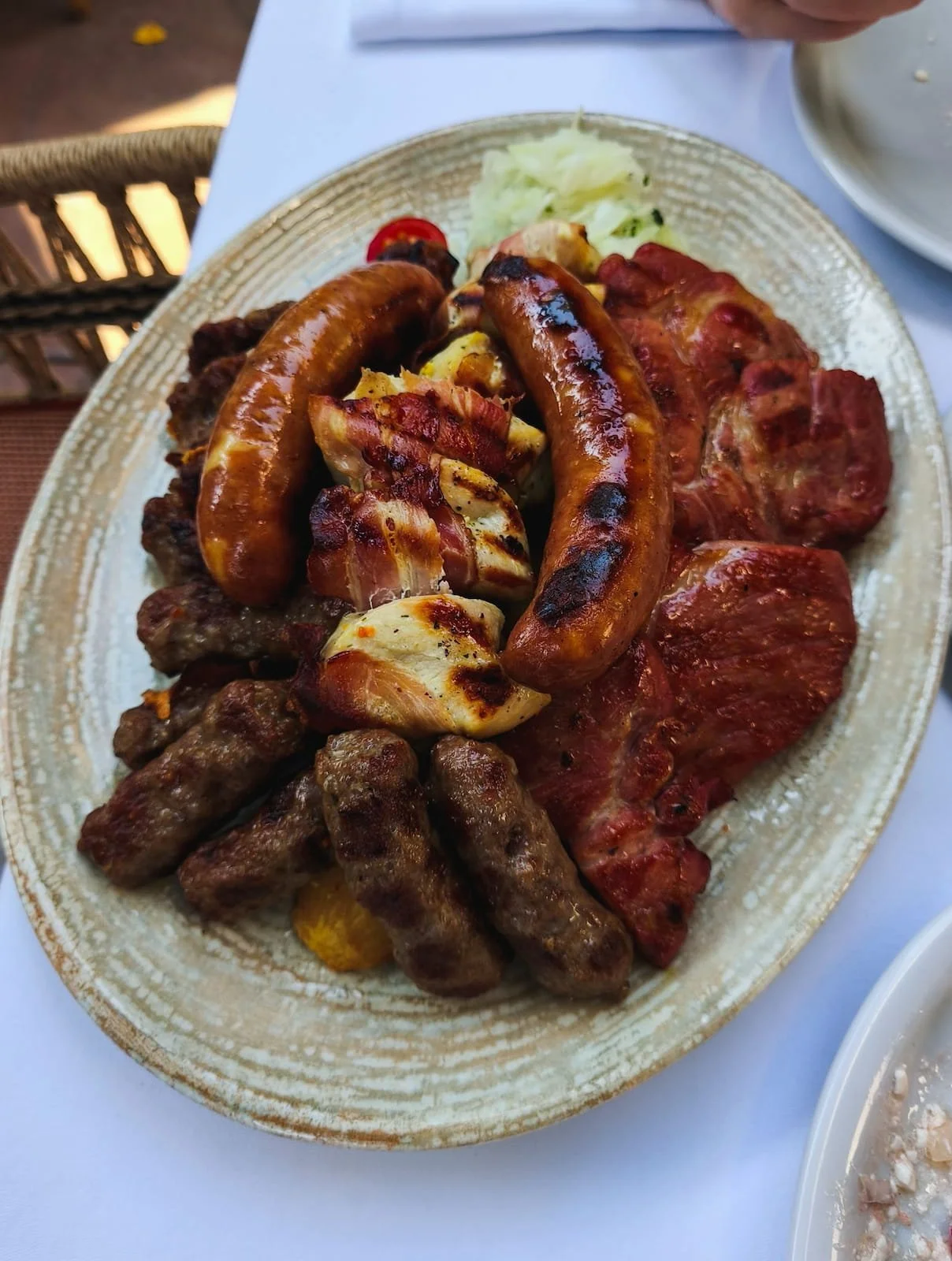 Mixed grill (so much meat!)