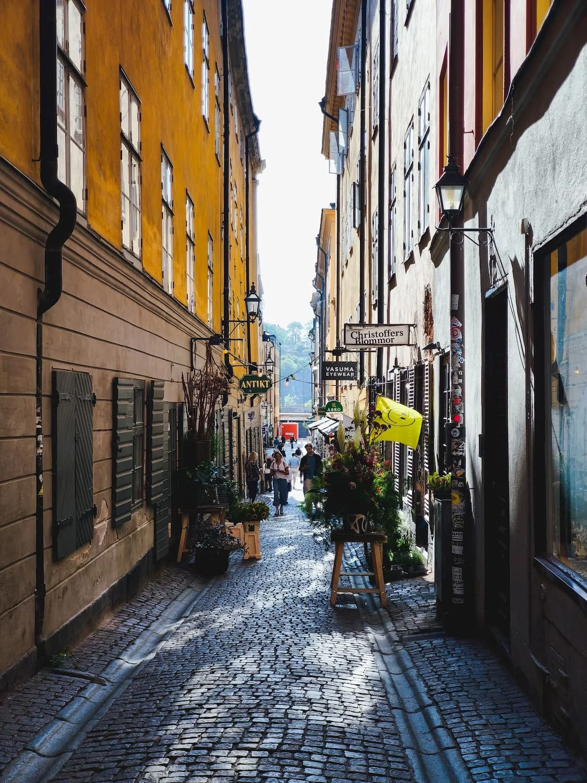 Narrow street in Gamla Stan