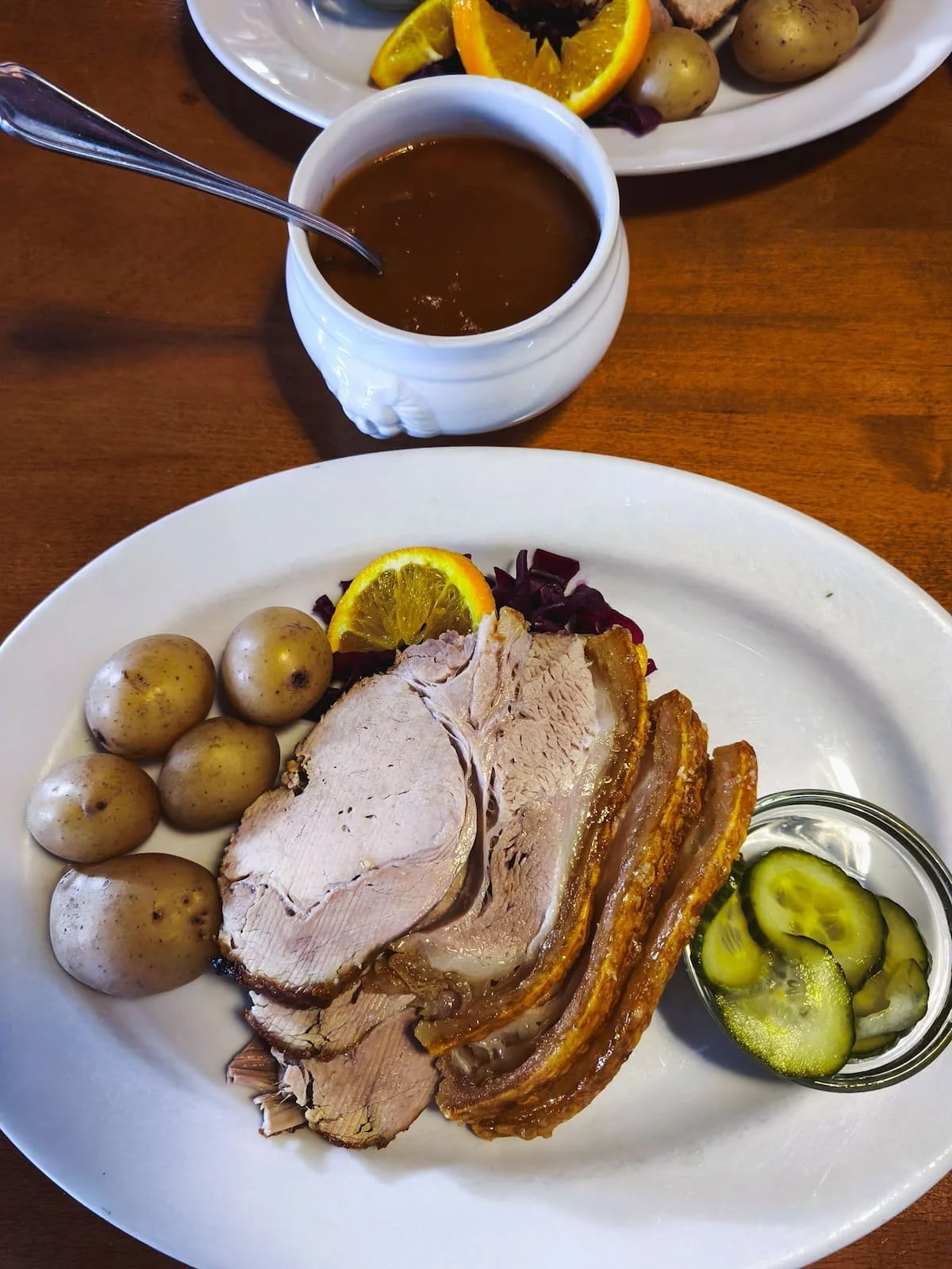 Flæskesteg (Danish roast pork)
