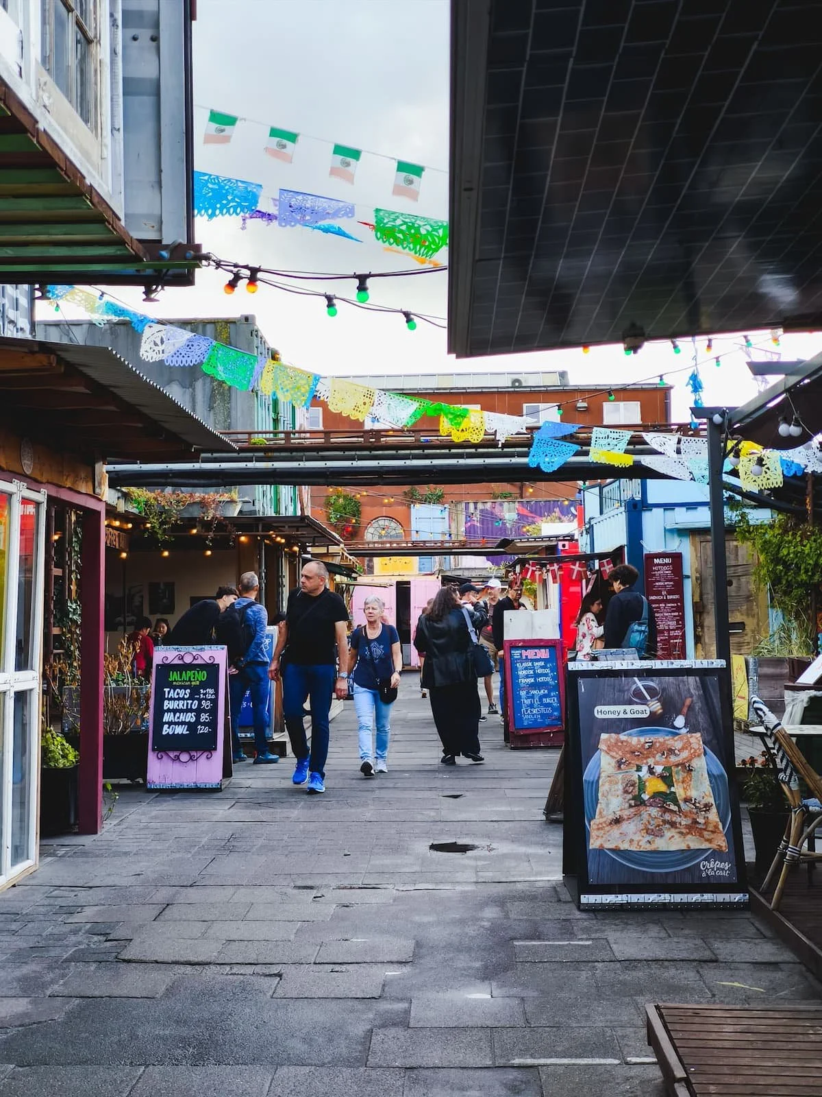 Reffen food stalls