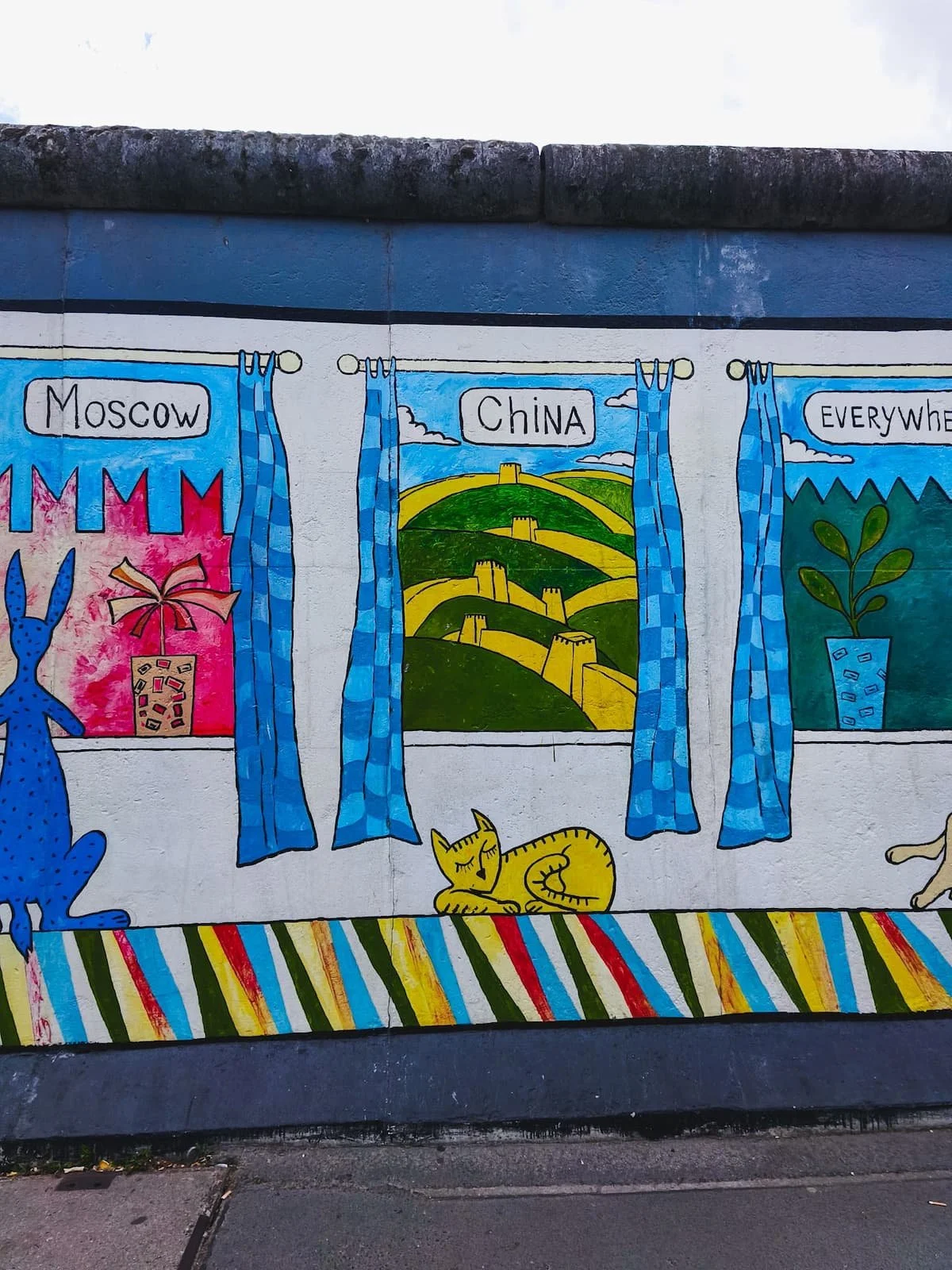 Mural close-up
