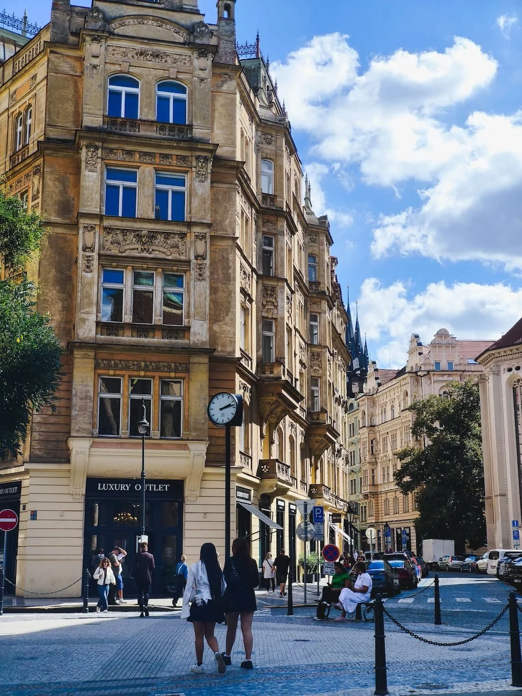 Josefov surrounding streets