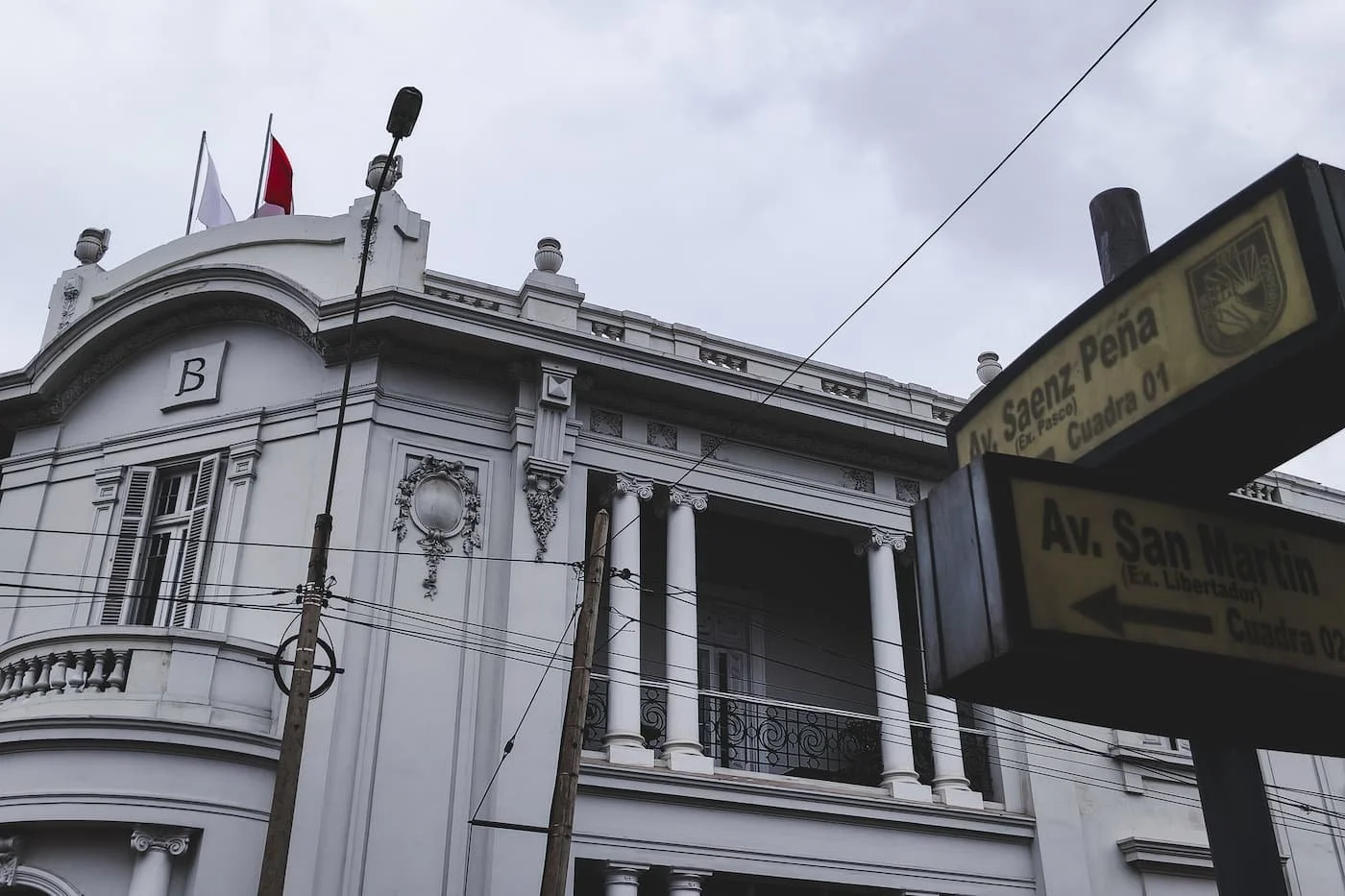 A former Republican-style mansion, now Hotel B.