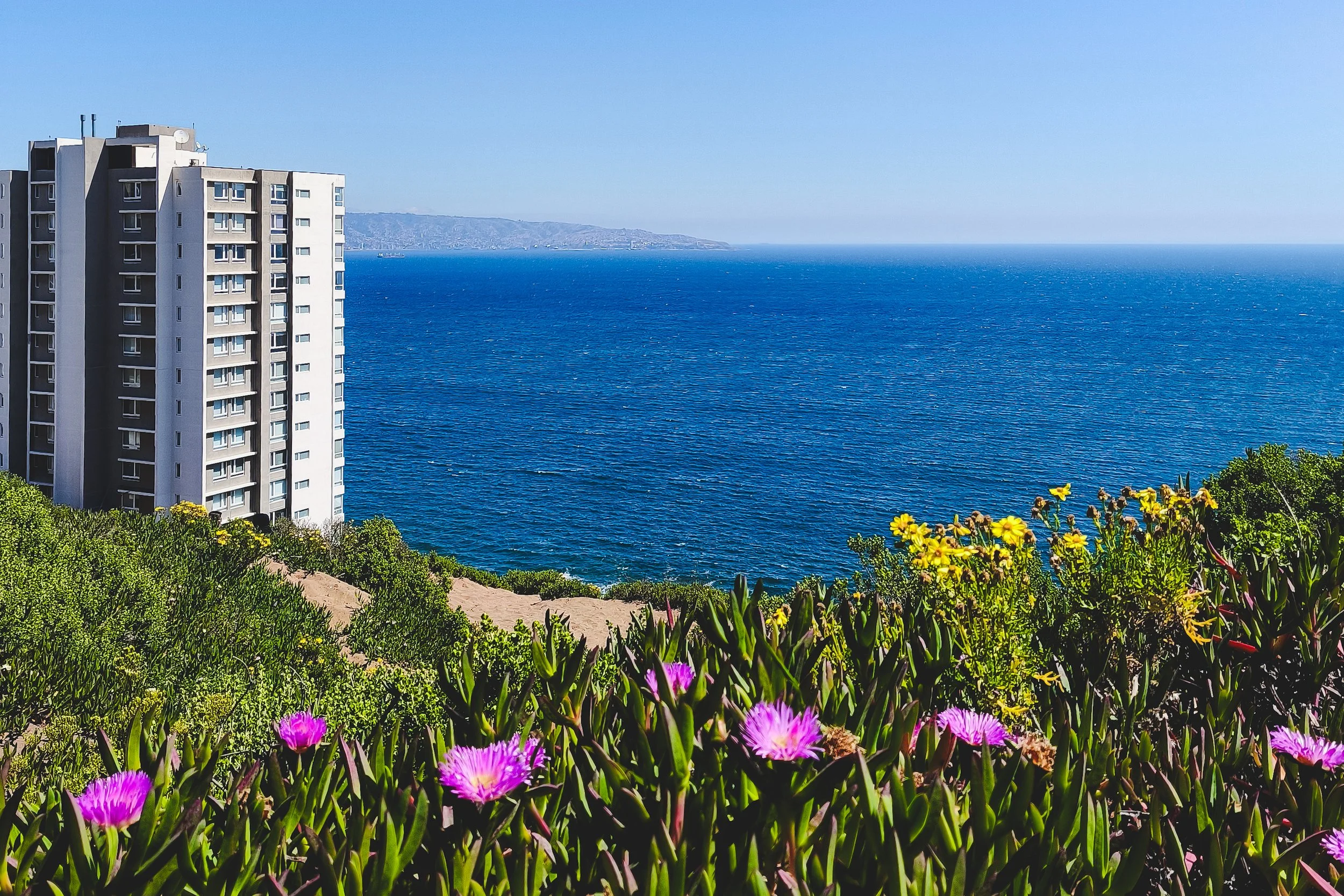 View from Concón Dunes.