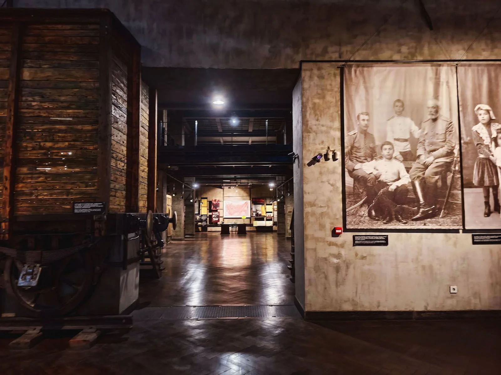 Soviet Occupation exhibition inside the Georgian National Museum in Tbilisi