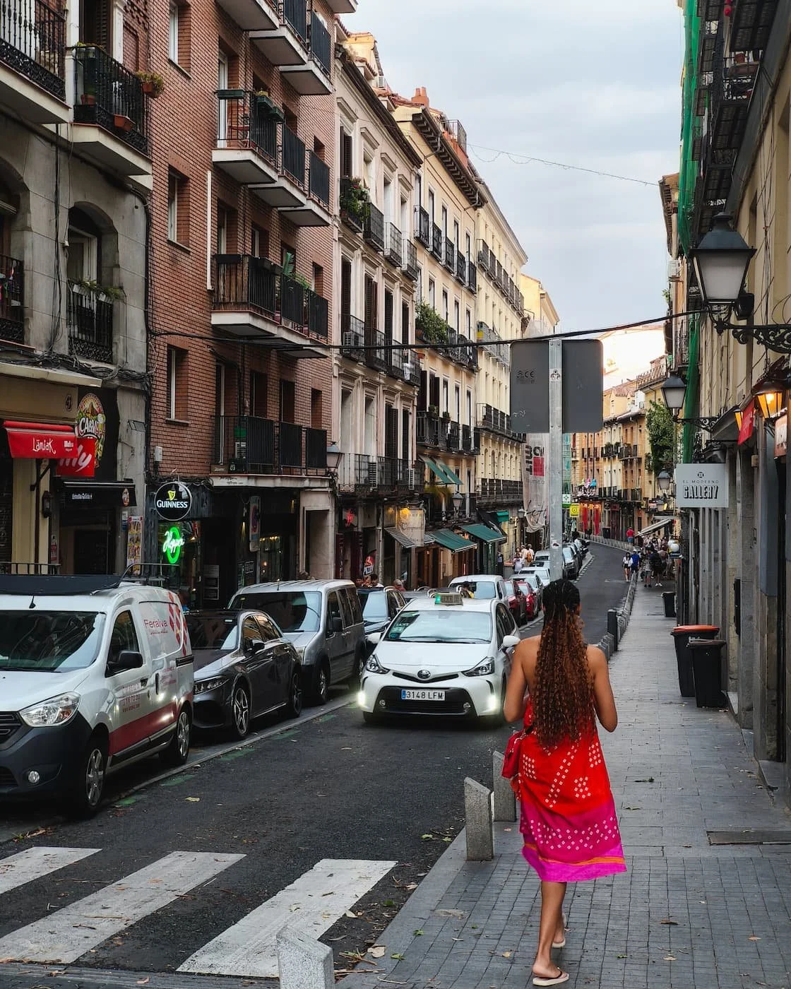 Cava Baja street in La Latina, Madrid.