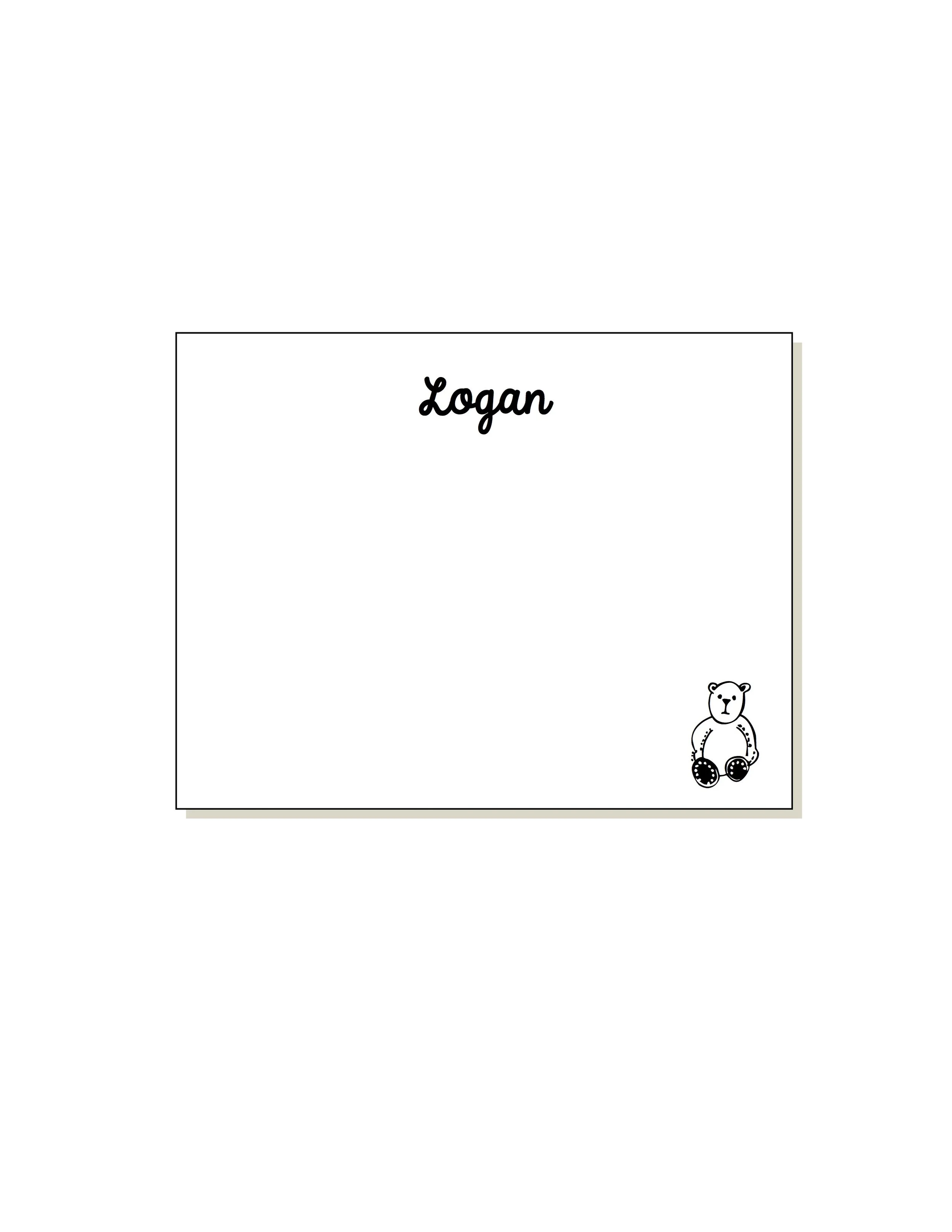 Teddy personalized notecards.jpg