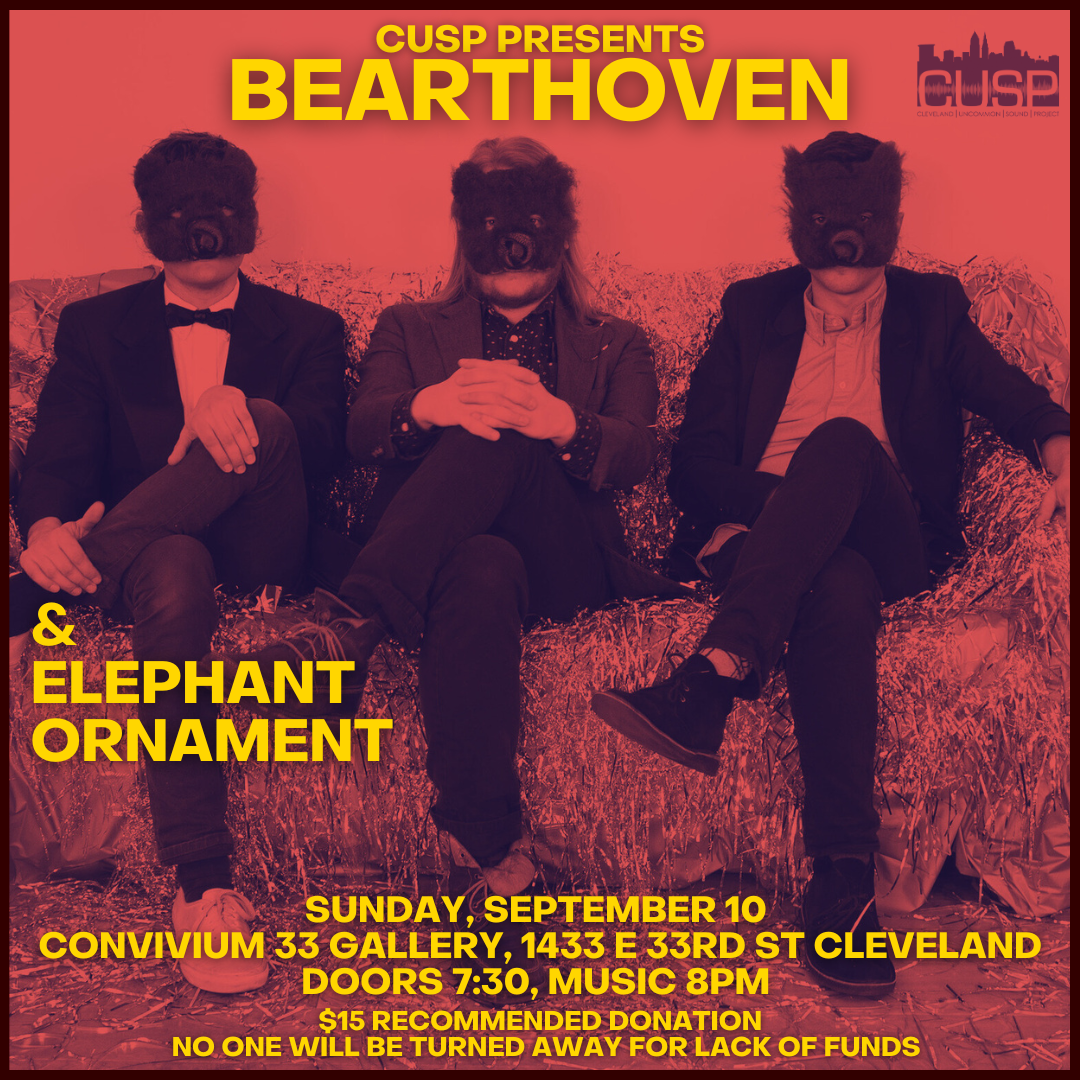 CUSP Presents: Bearthoven // Elephant Ornament
