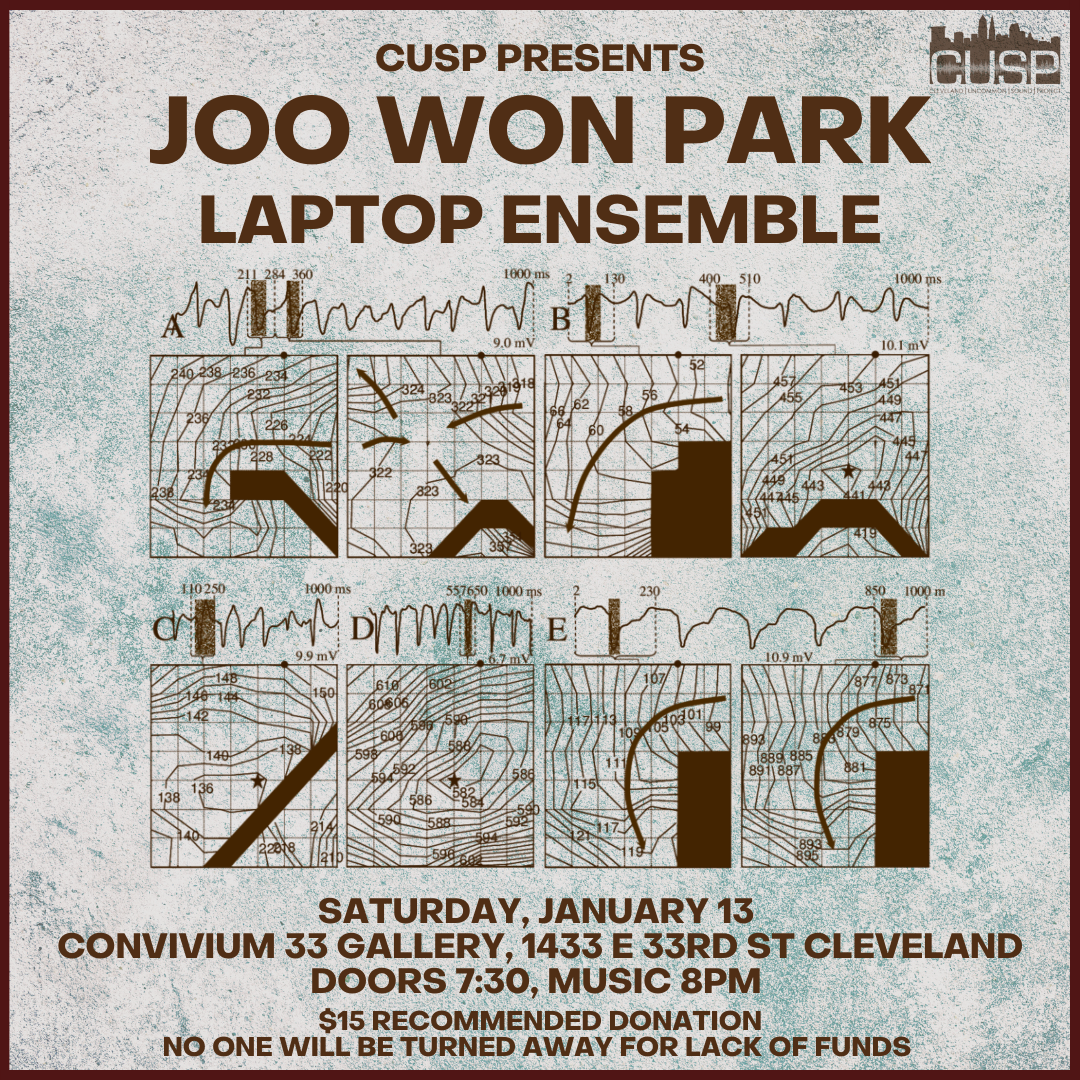 CUSP Presents: Joo Won Park &amp; Laptop Ensemble