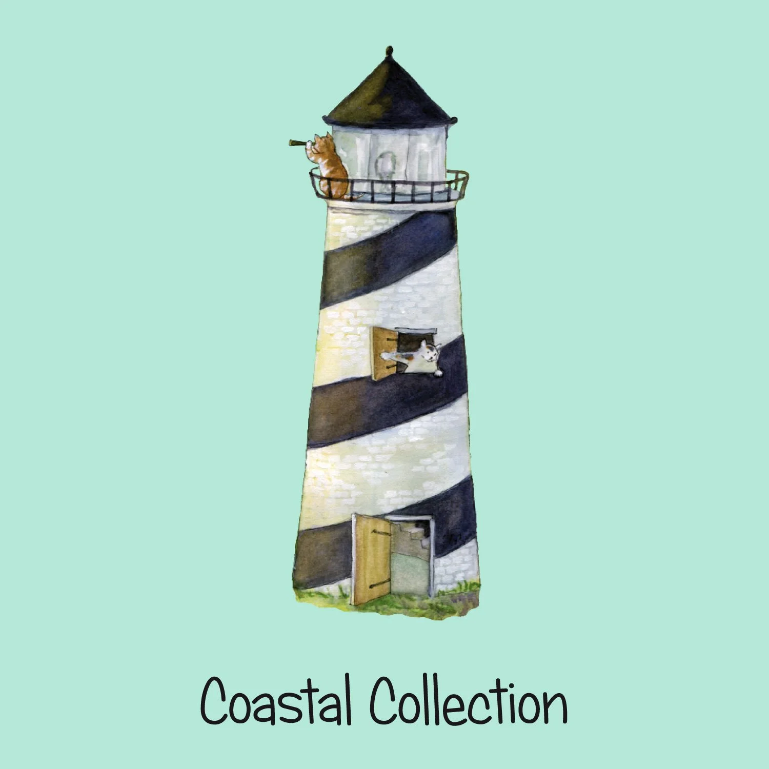 1206B Cindy Hendrick Coastal Notecard Collection — Woodfield Press, LLC