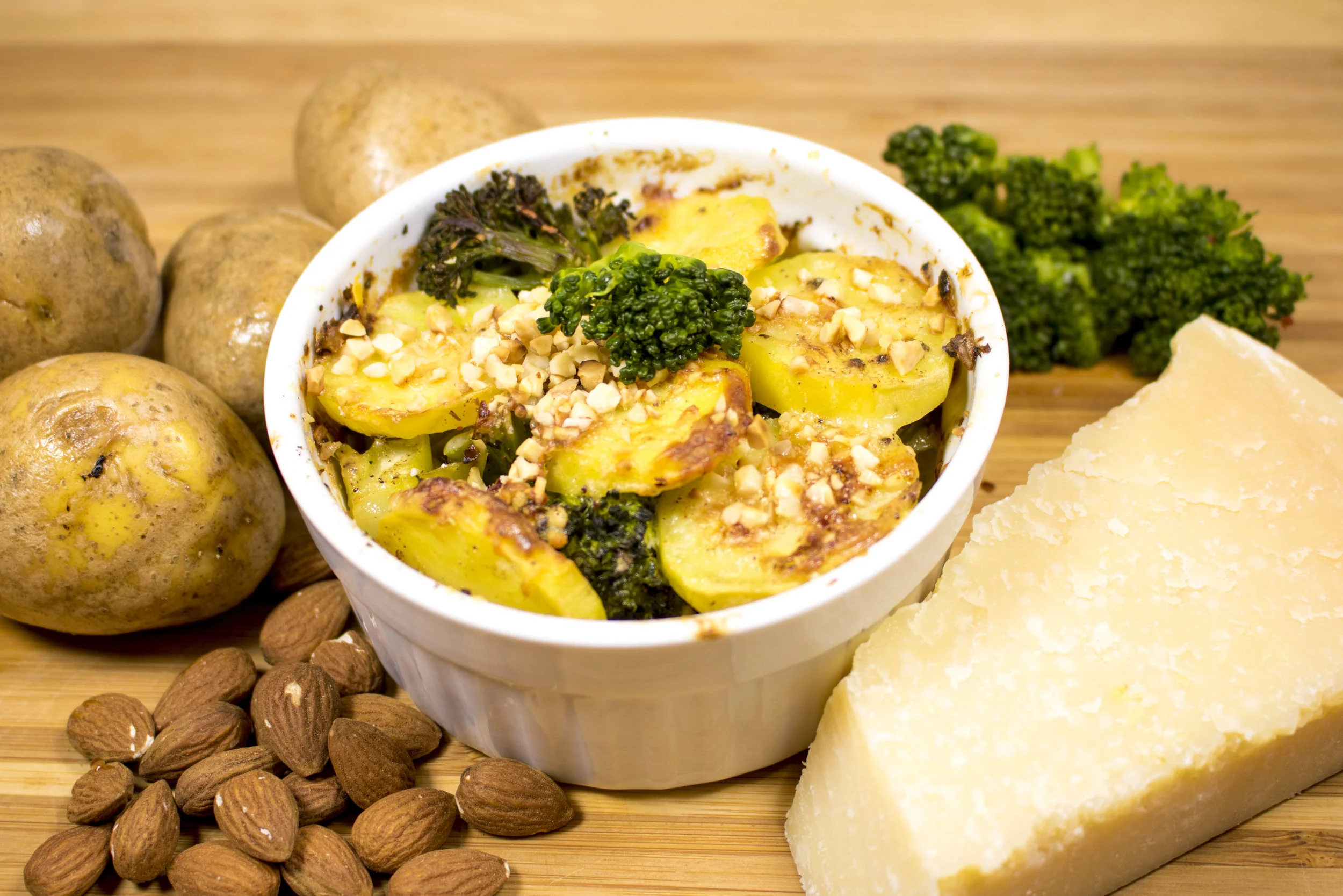 Kartoffel-Brokkoli-Gratin - VEGETARISCH AUFLAUF 