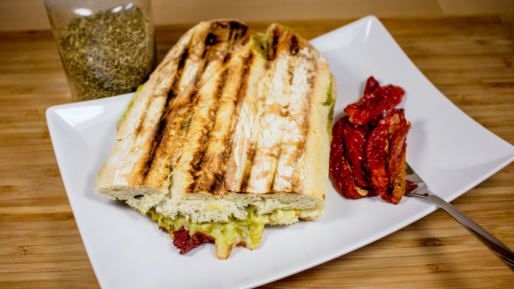 Zucchini-Pannini - Vegetarisch