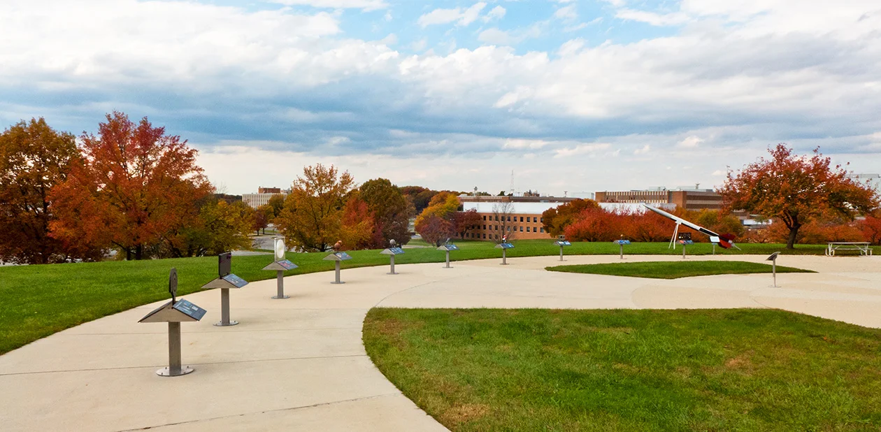 Ten stations make up the Astrobiology Walk