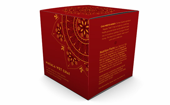 New packaging for "Masala Wet Chai"