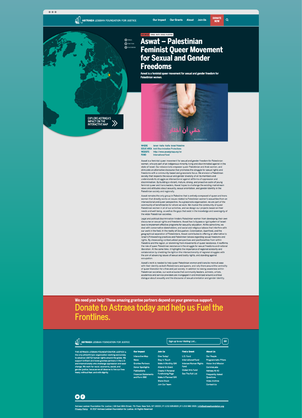 Article full-page view