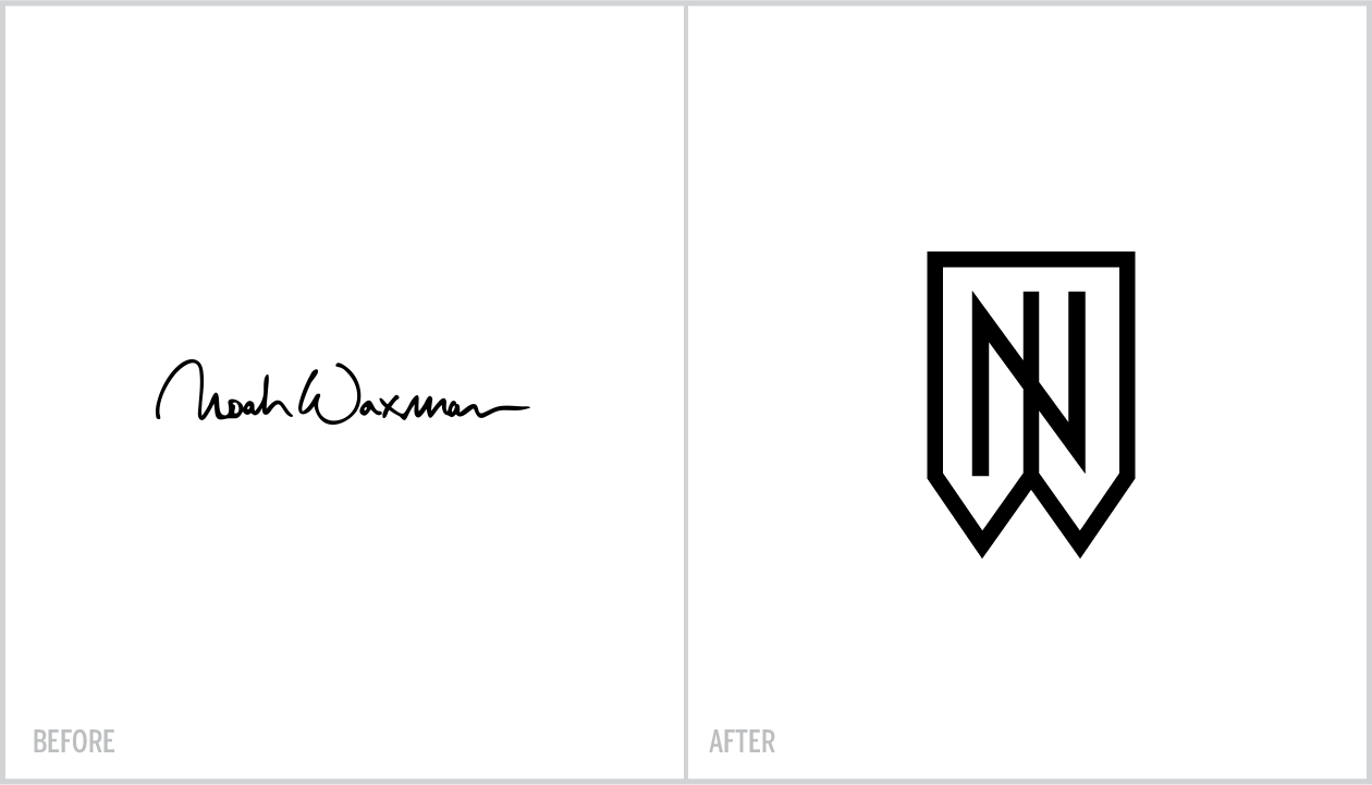 New monogram logo
