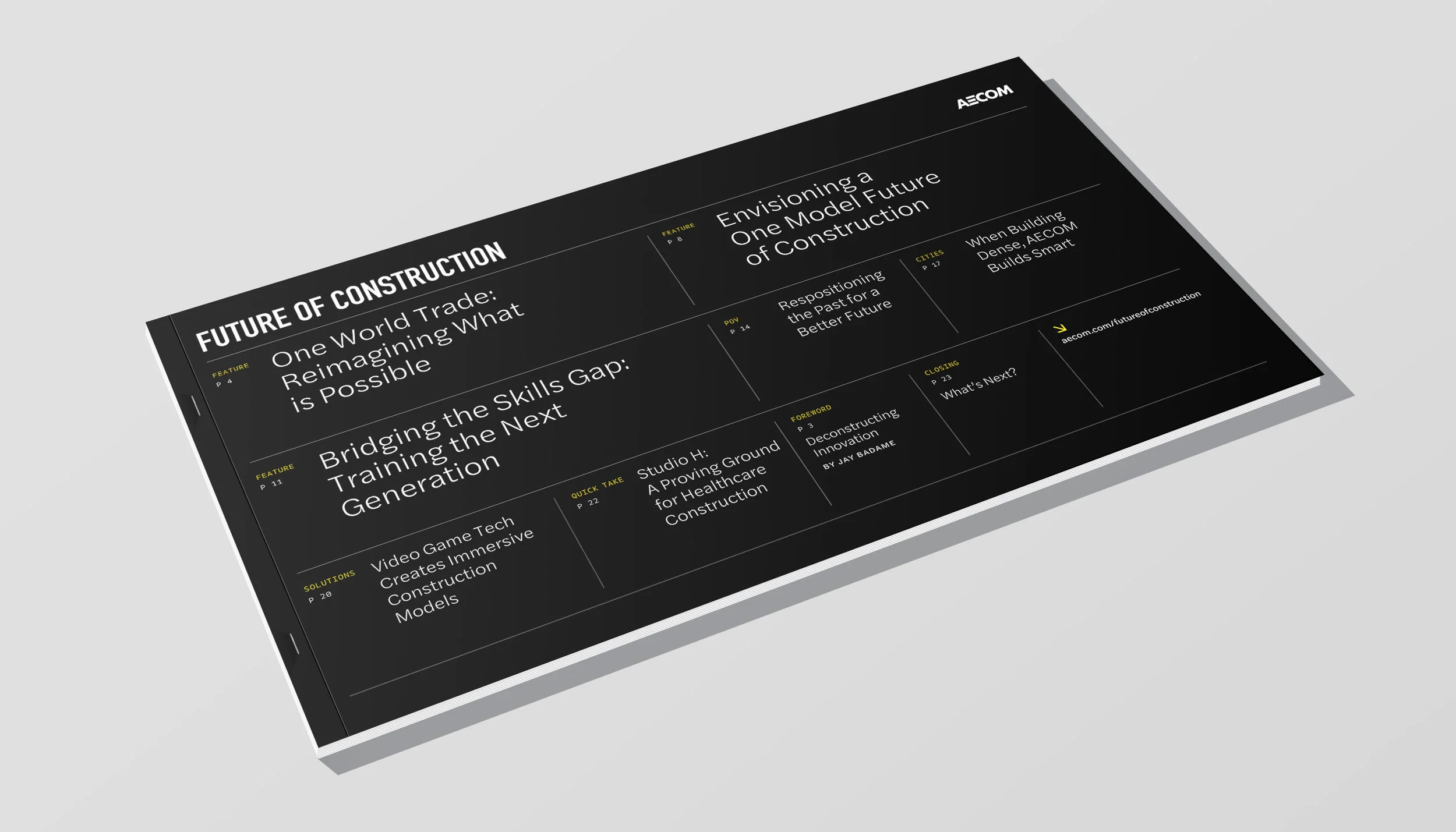 Cover of “Future of Construction”