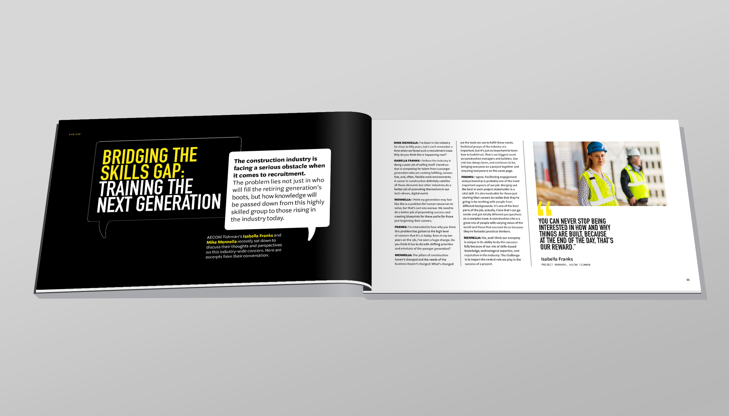 Spread from “Future of Construction”