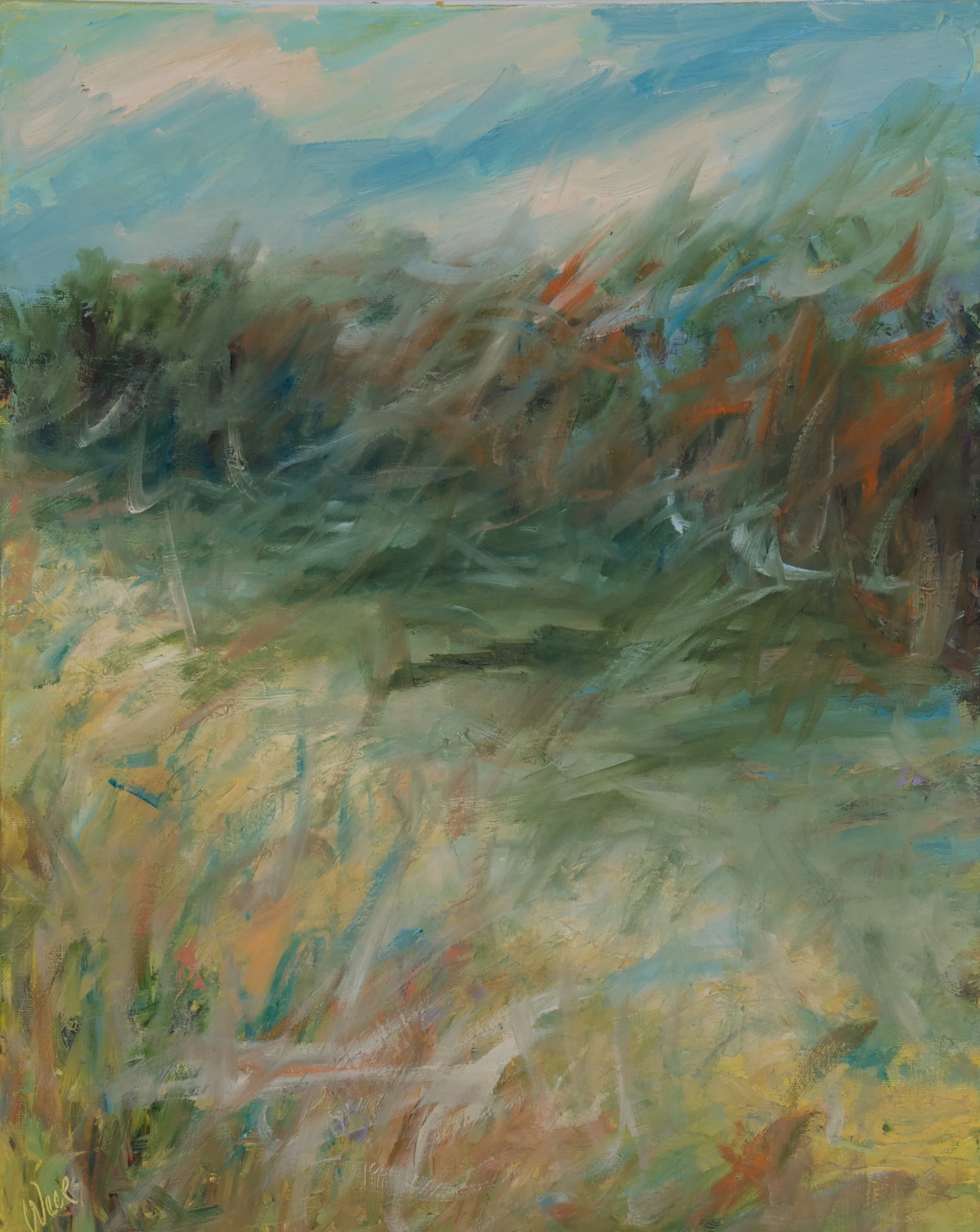 "Blowing in the Wind" - 16 x 20 inch