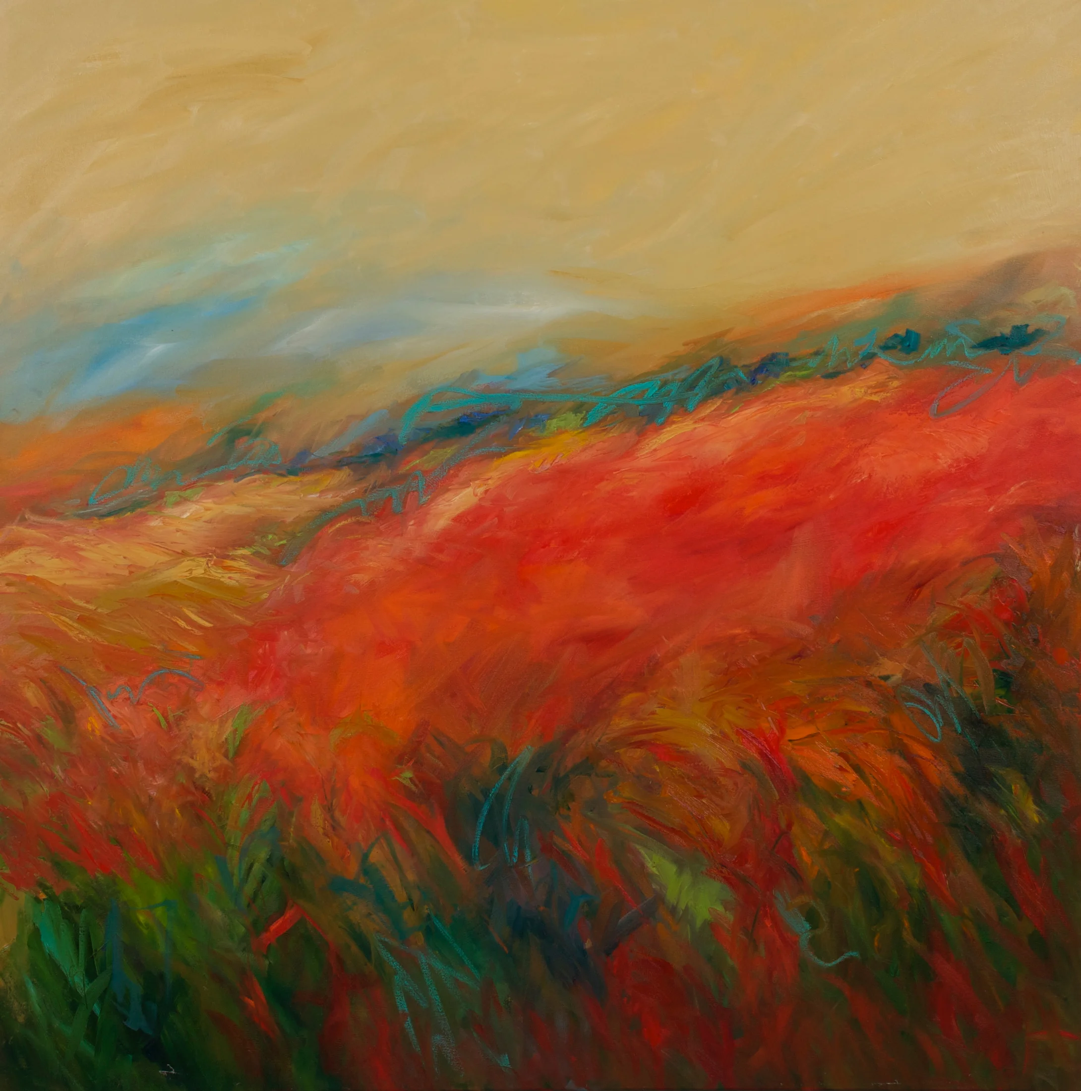 "Love of the Land" - 48 x 48 inch