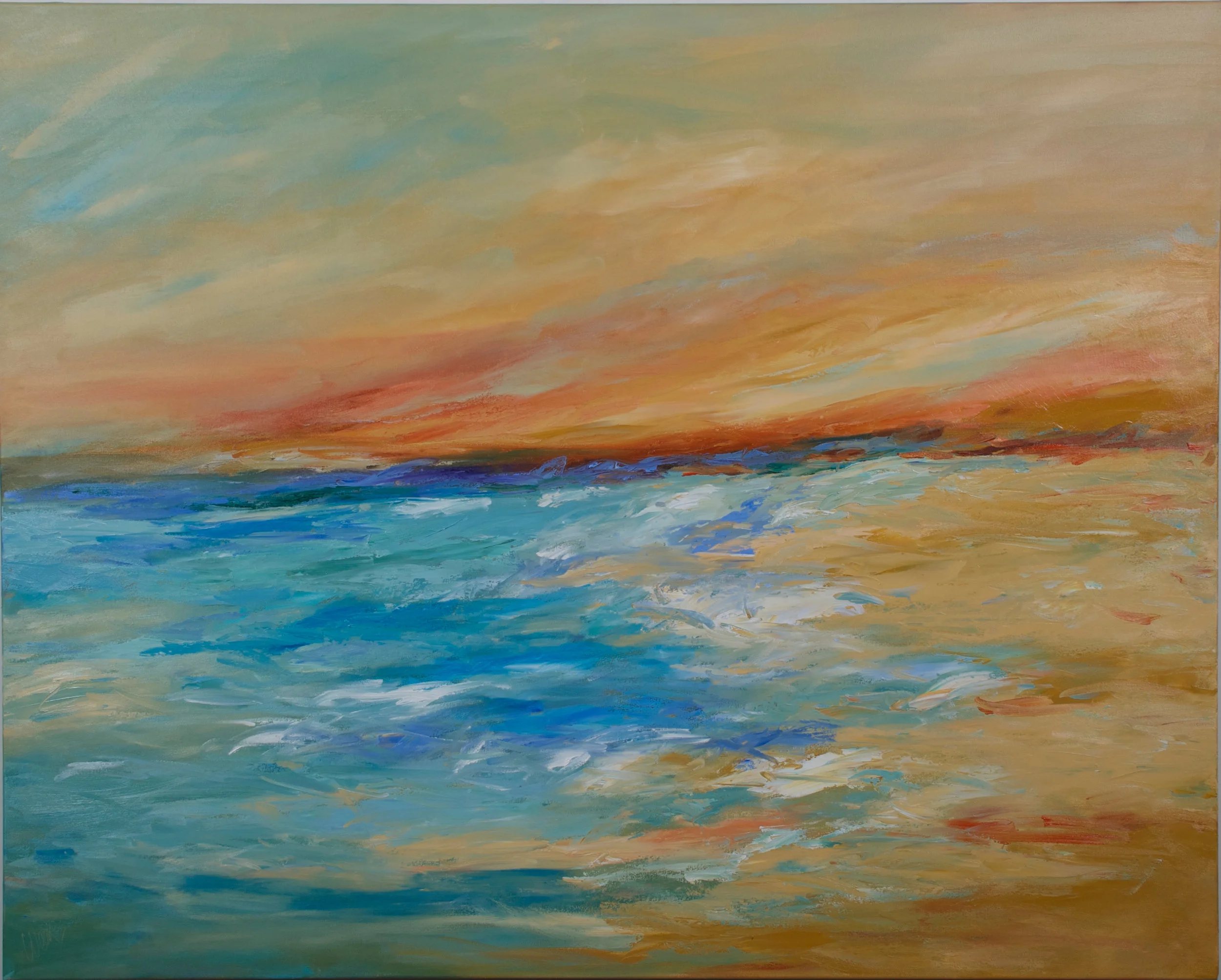 "Going Coastal" - 48 x 60 inch