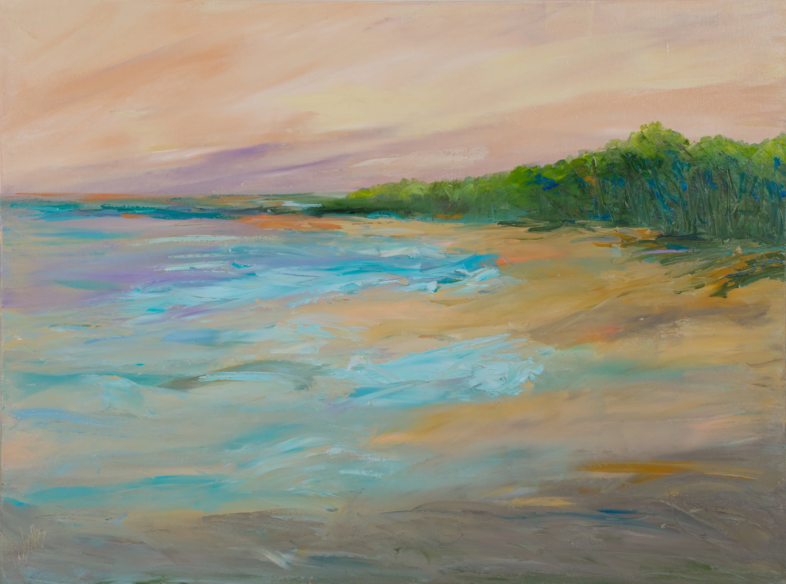 "Peace and Beauty" - 30 x 40 inch