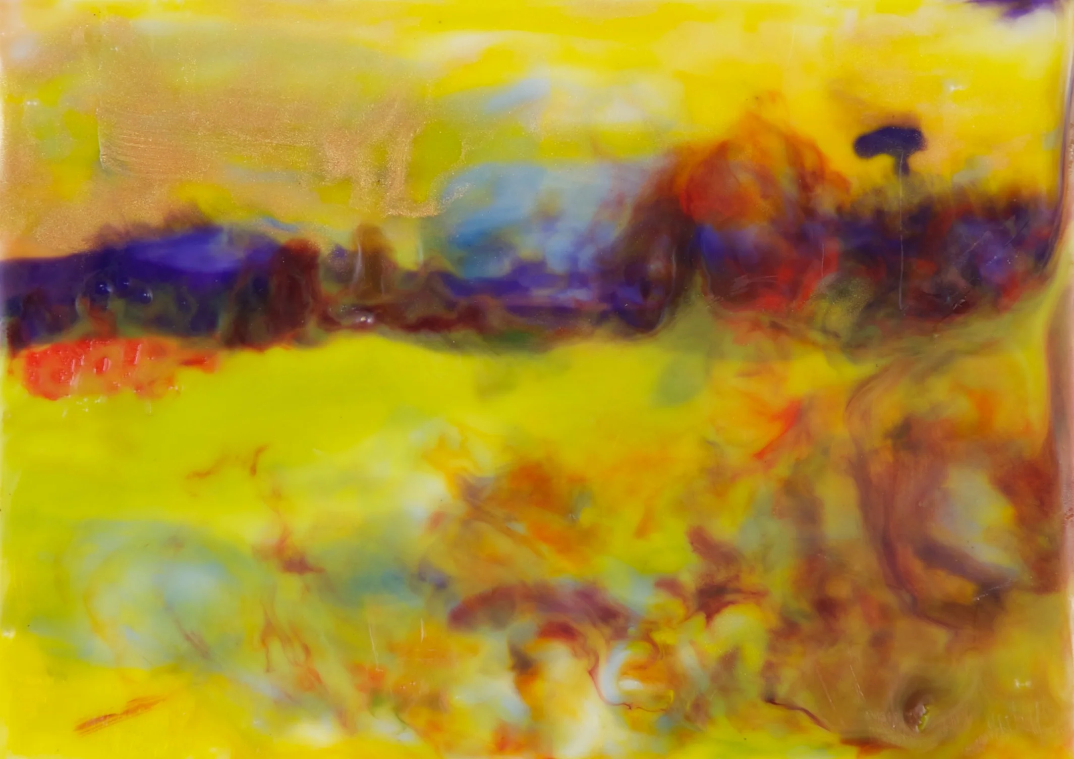 "Encaustic" - 5 x 7 inch