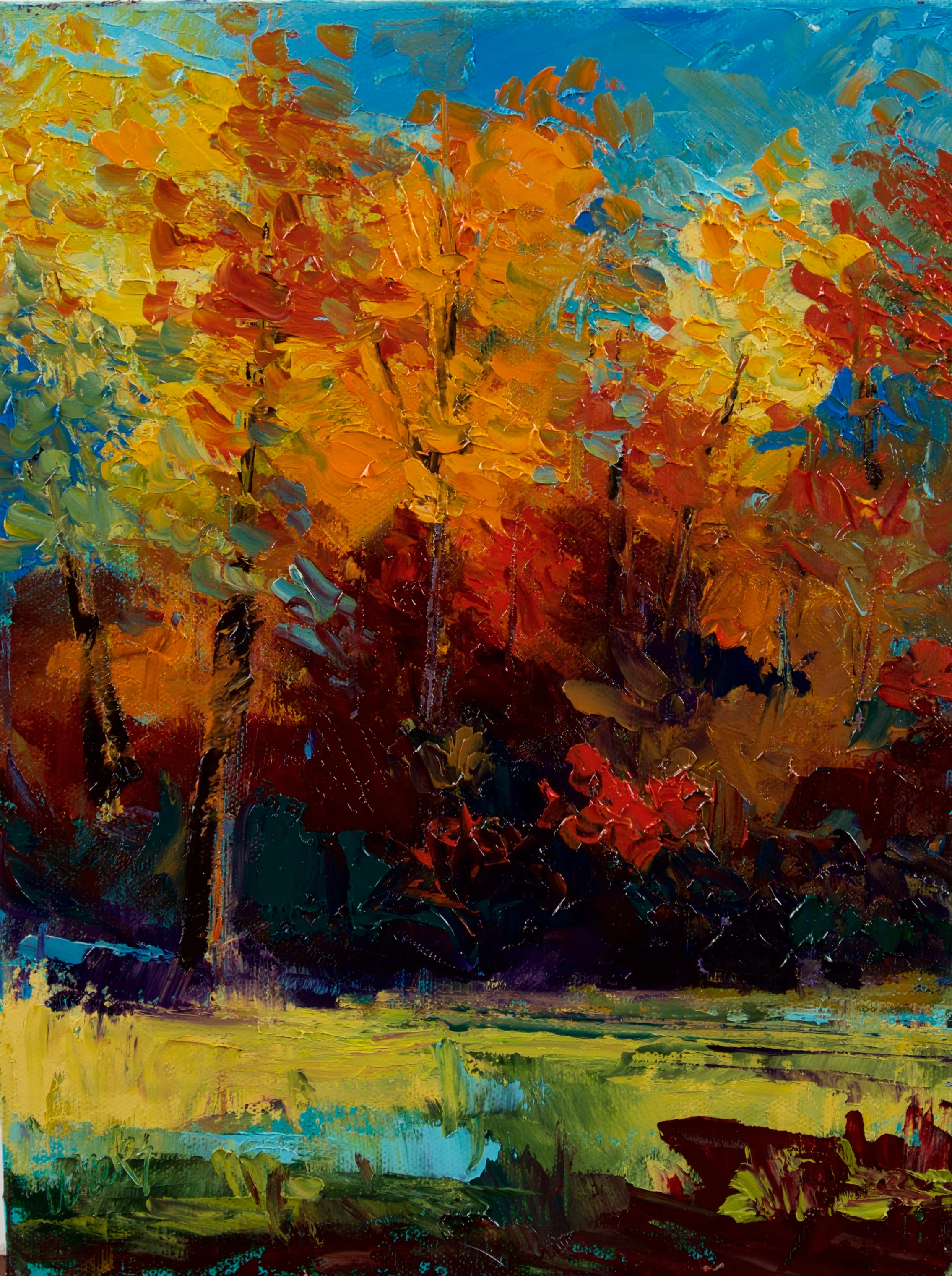 "Into the Woods" - 12 x 9 inch