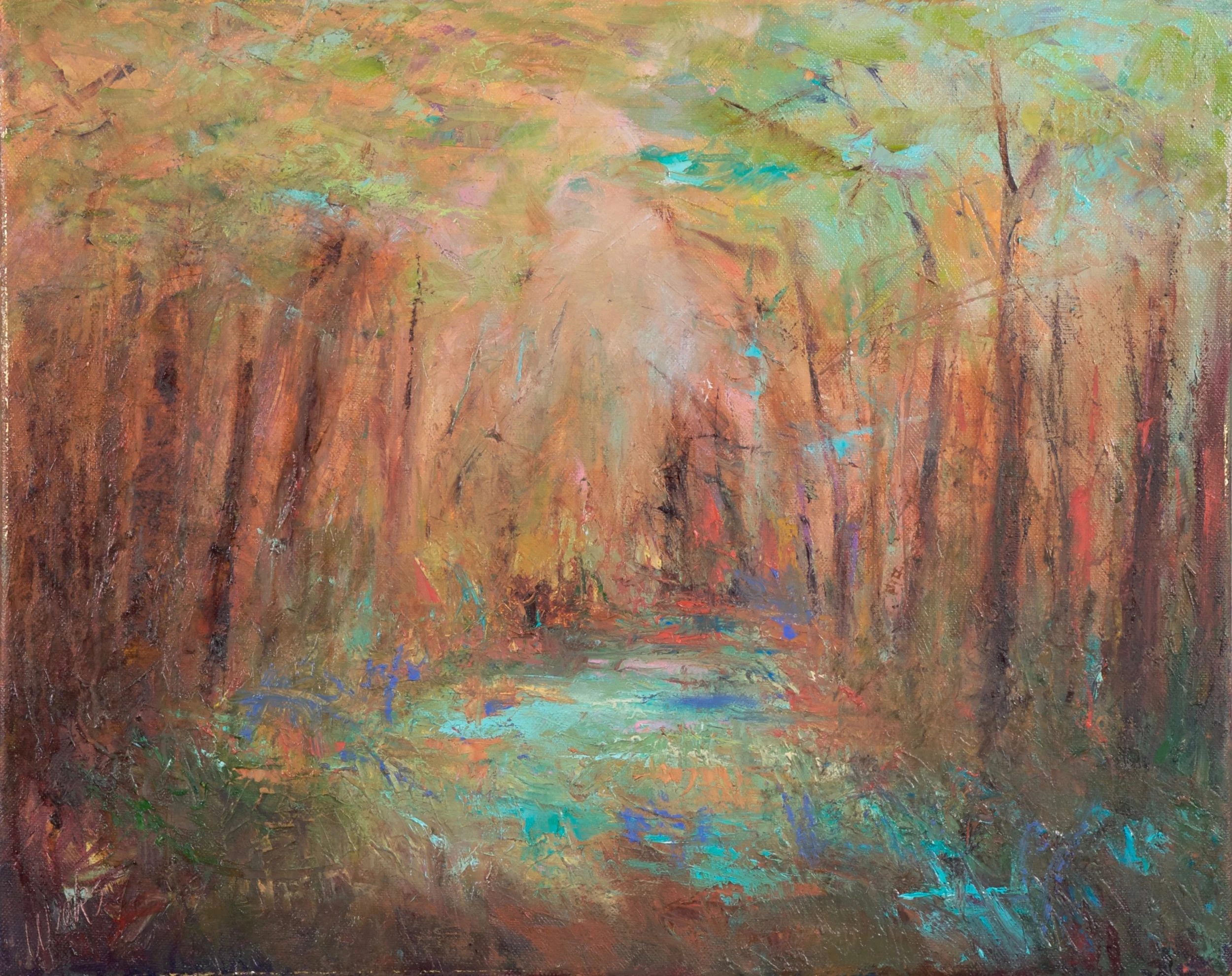 "Thru the Mist #2" - 16 x 20 inch