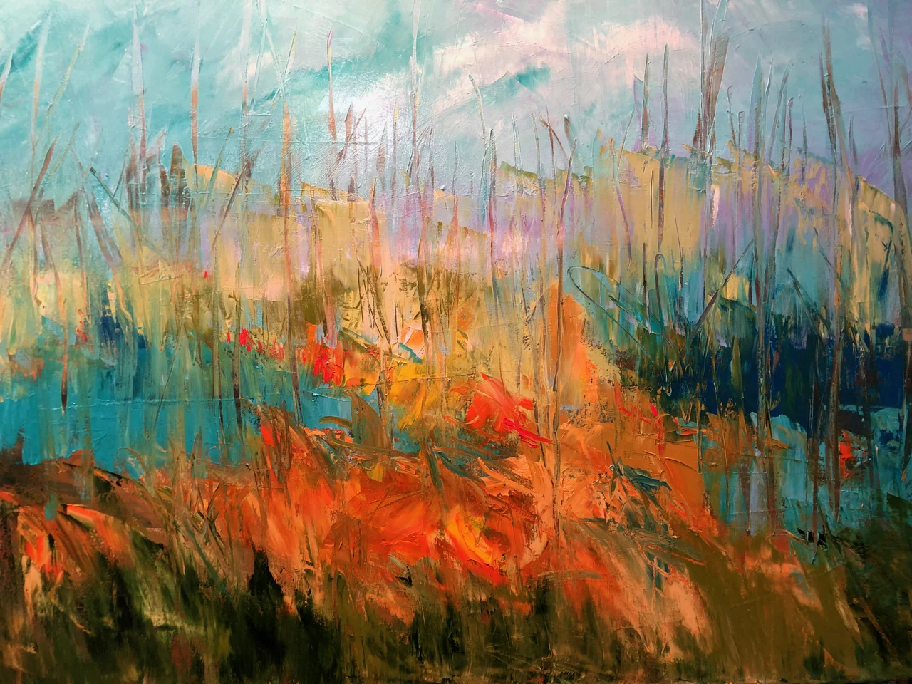Down in the Valley - 30 x 40 inch