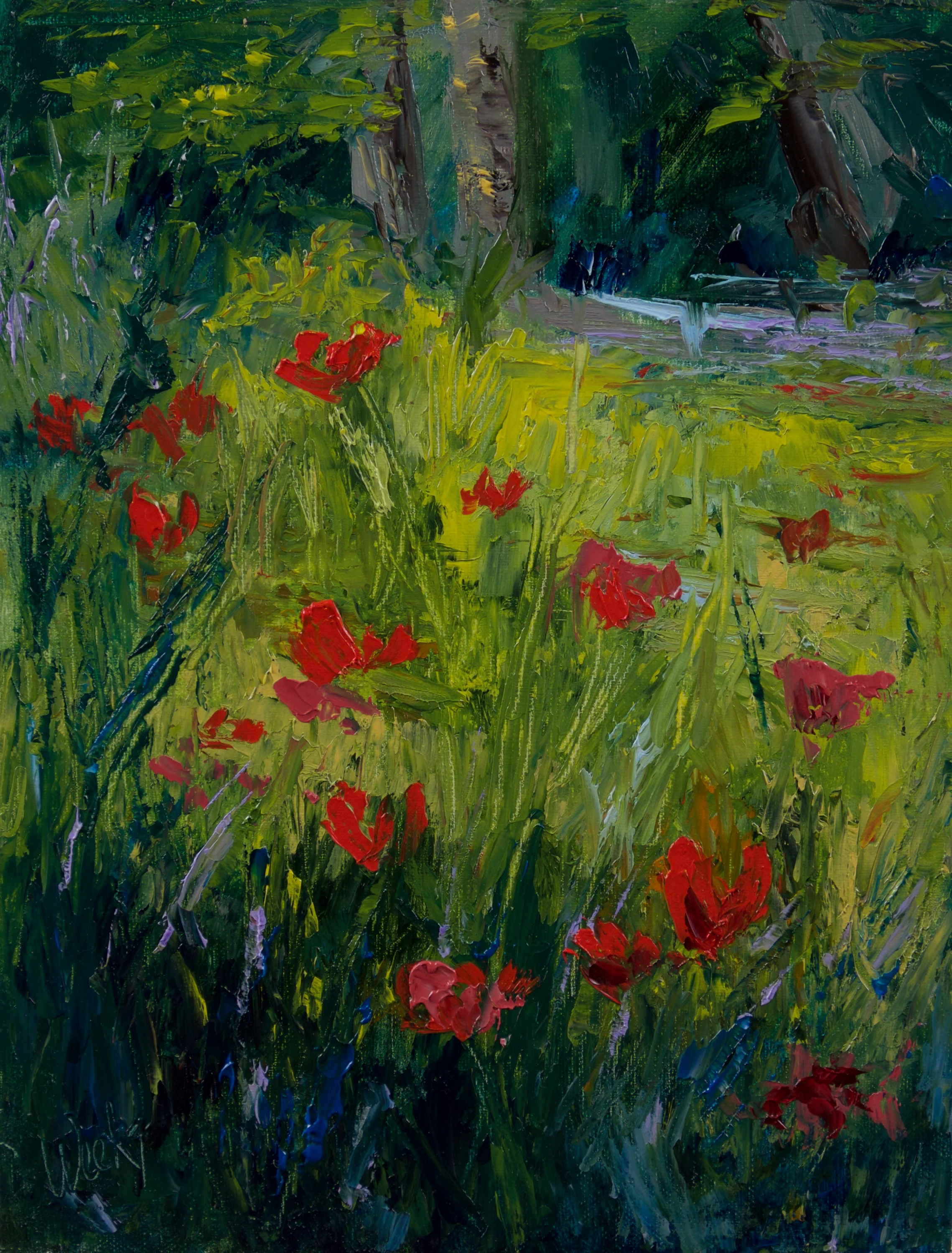 Woodland Beauty 12 x 9 inches