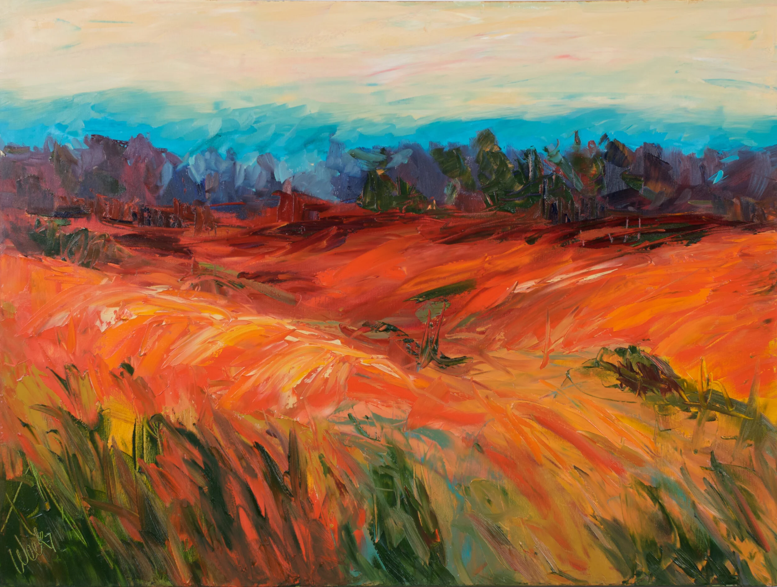 "Aura" - 30 x 40 inch