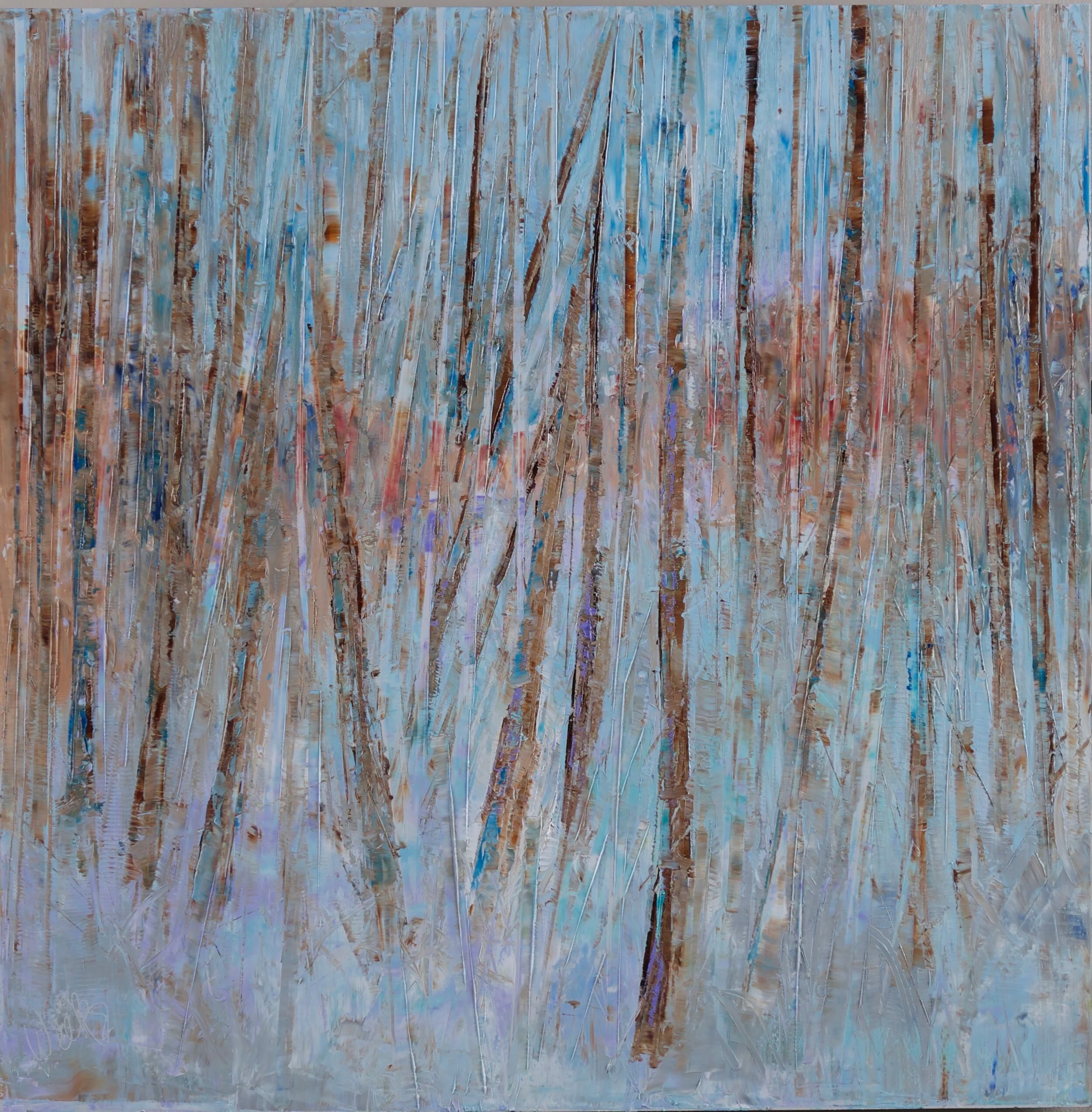 "Winter Solstice" - 24 x 24 inch