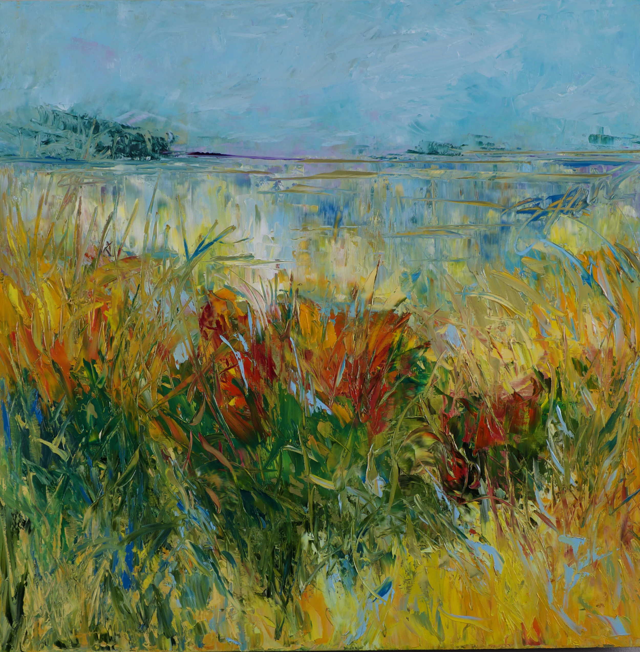 "Nature's Preserve" - 24 x 24 inch