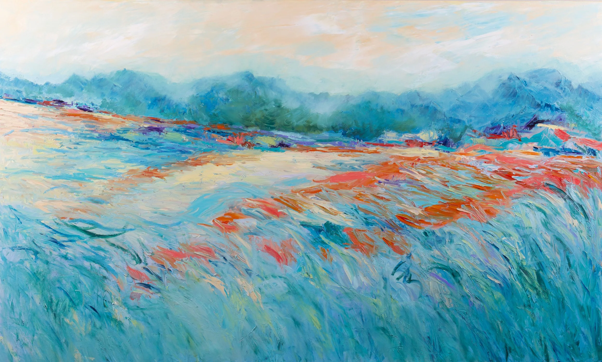 "The Sweetness of Light" - 36x60 inch