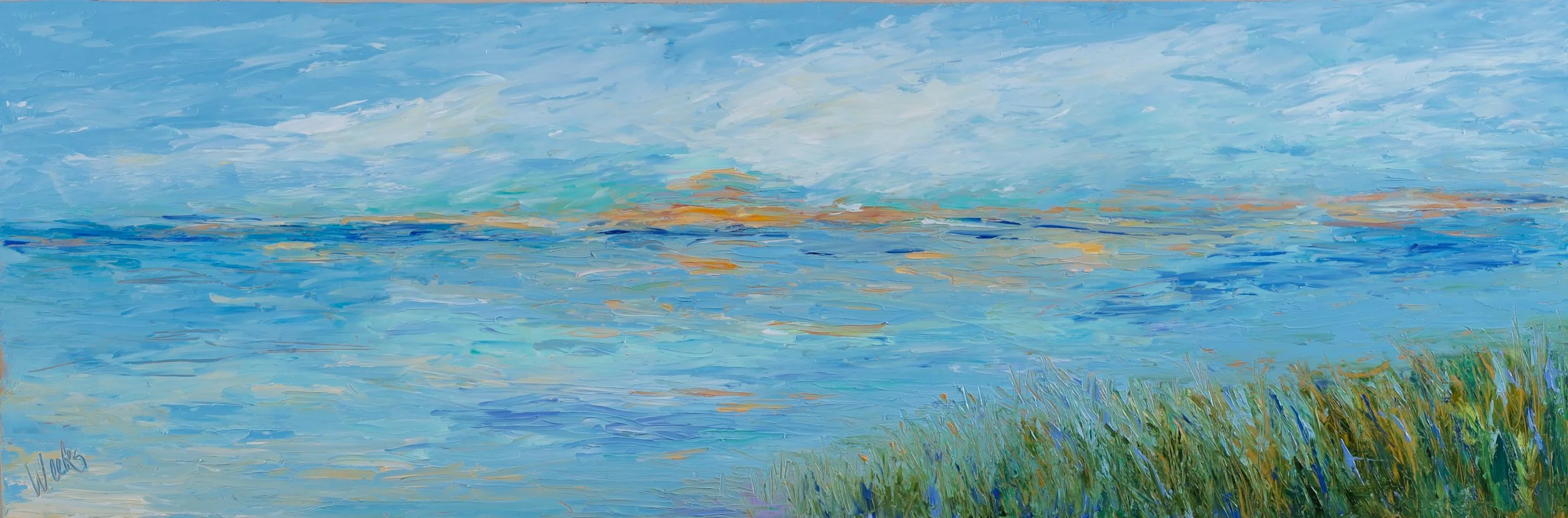 "Simply Wonderful" - 12 x 36 inch