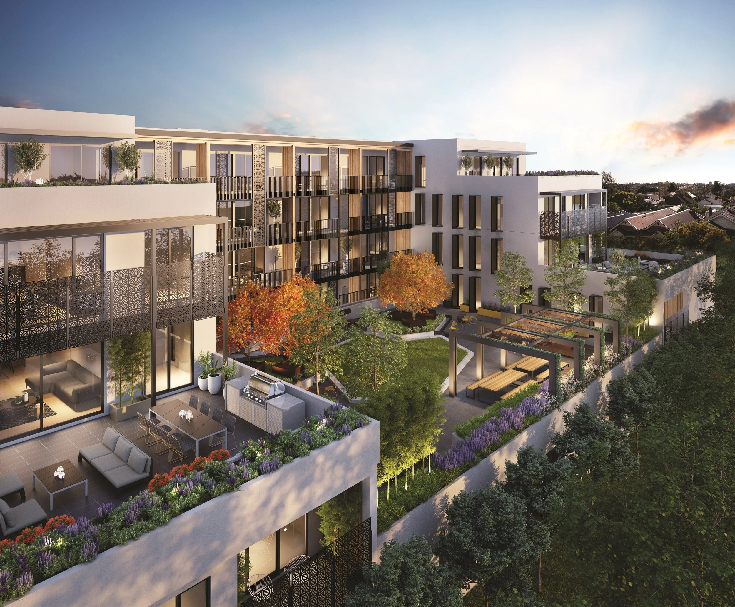 THE SECOND INSTALLMENT OF A LESSON ON APARTMENT BUILDINGS...