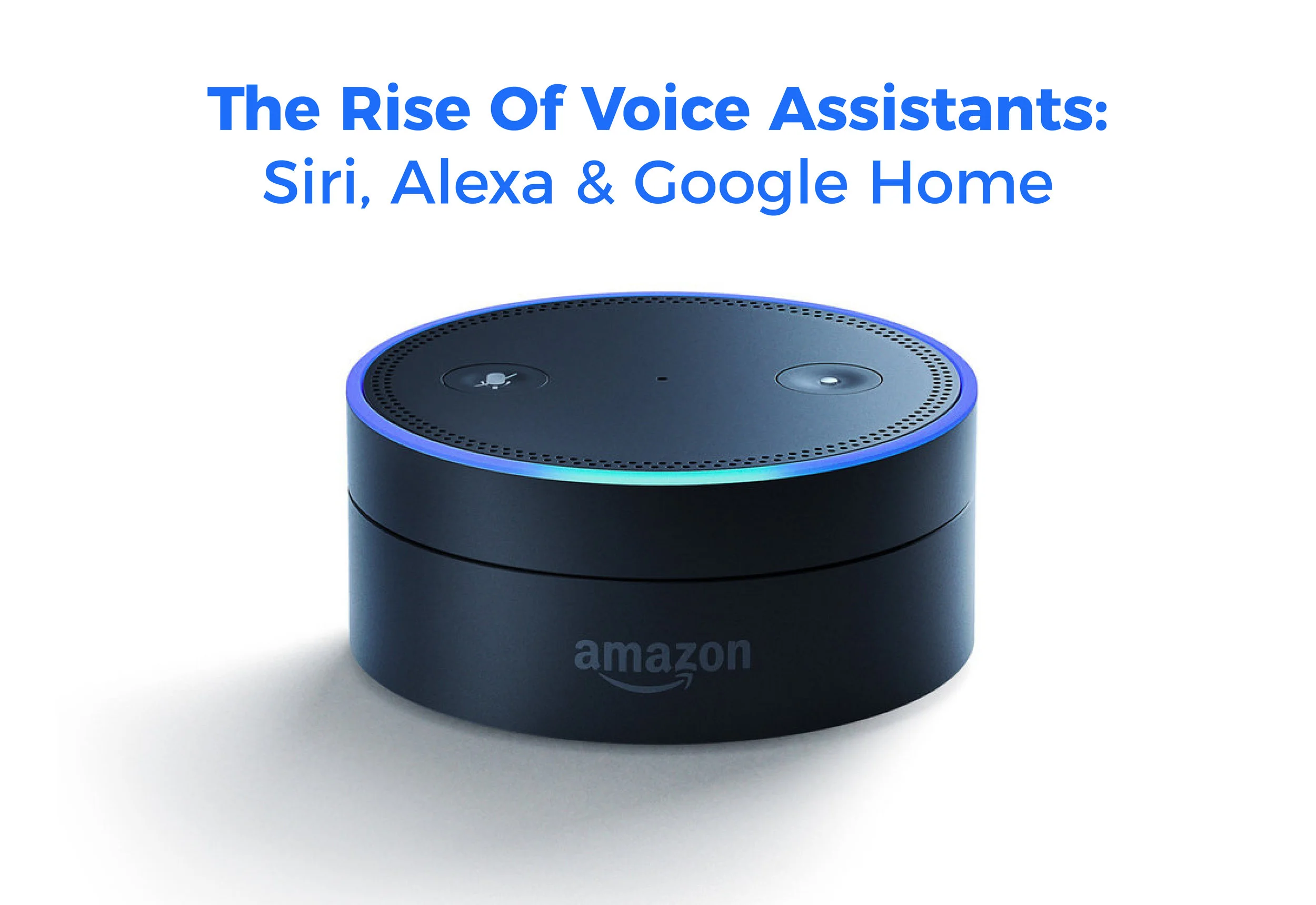 The Rise Of Voice Assistants: Siri, Alexa & Google Home
