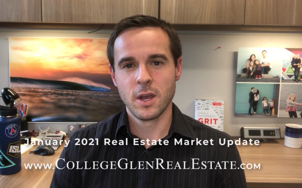 College-Glen Monthly Real Estate Video Update - February 2021  