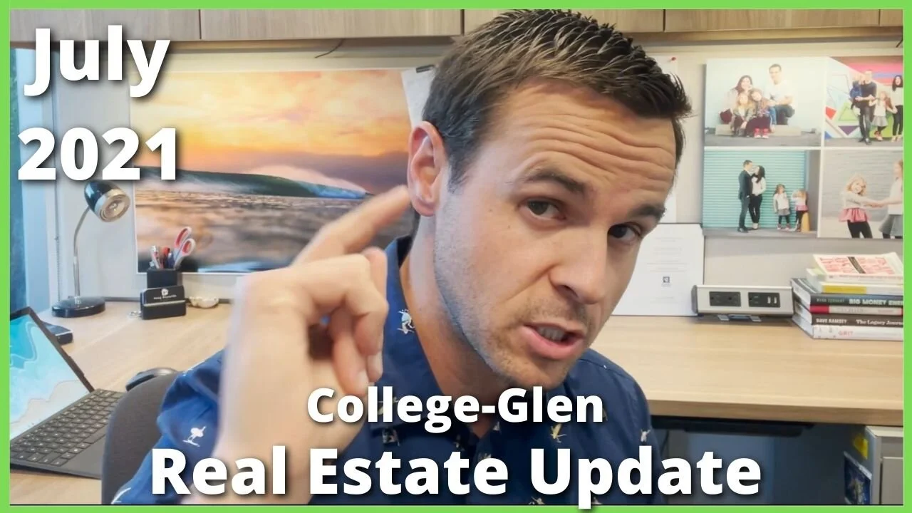 College-Glen Monthly Real Estate Video Update - September 2021  