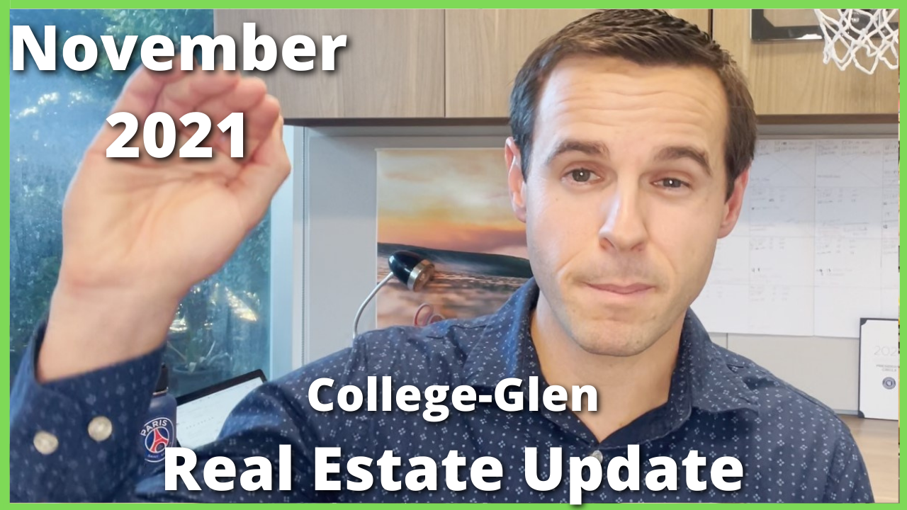 College-Glen Monthly Real Estate Video Update - December 2021