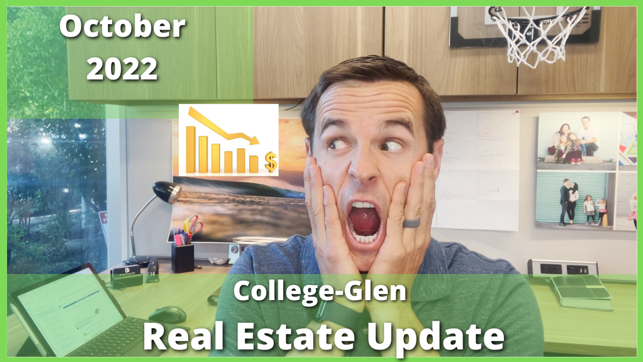 College-Glen Real Estate Sales Update for October2022 (College Greens / Glenbrook)  