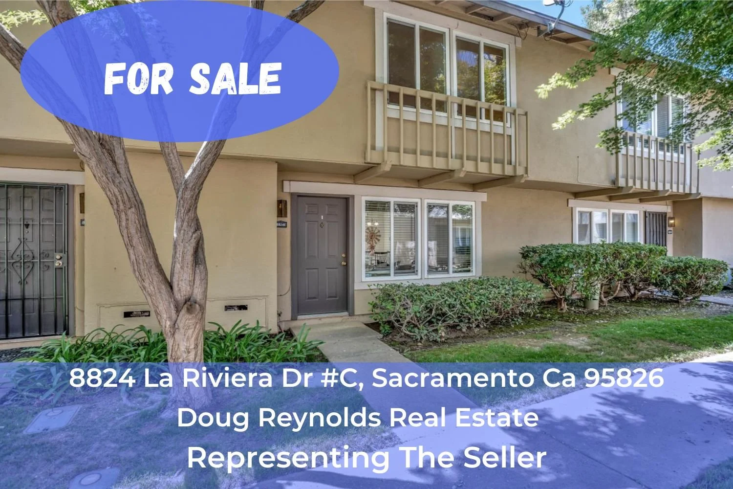 For Sale – 8824 La Riviera Dr #C, Sacramento Ca 95826
