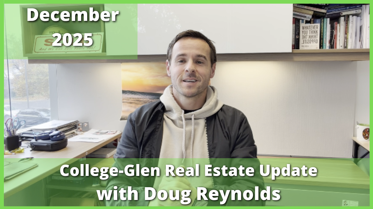 College-Glen Real Estate Sales Update for December 2025 (College Greens / Glenbrook)