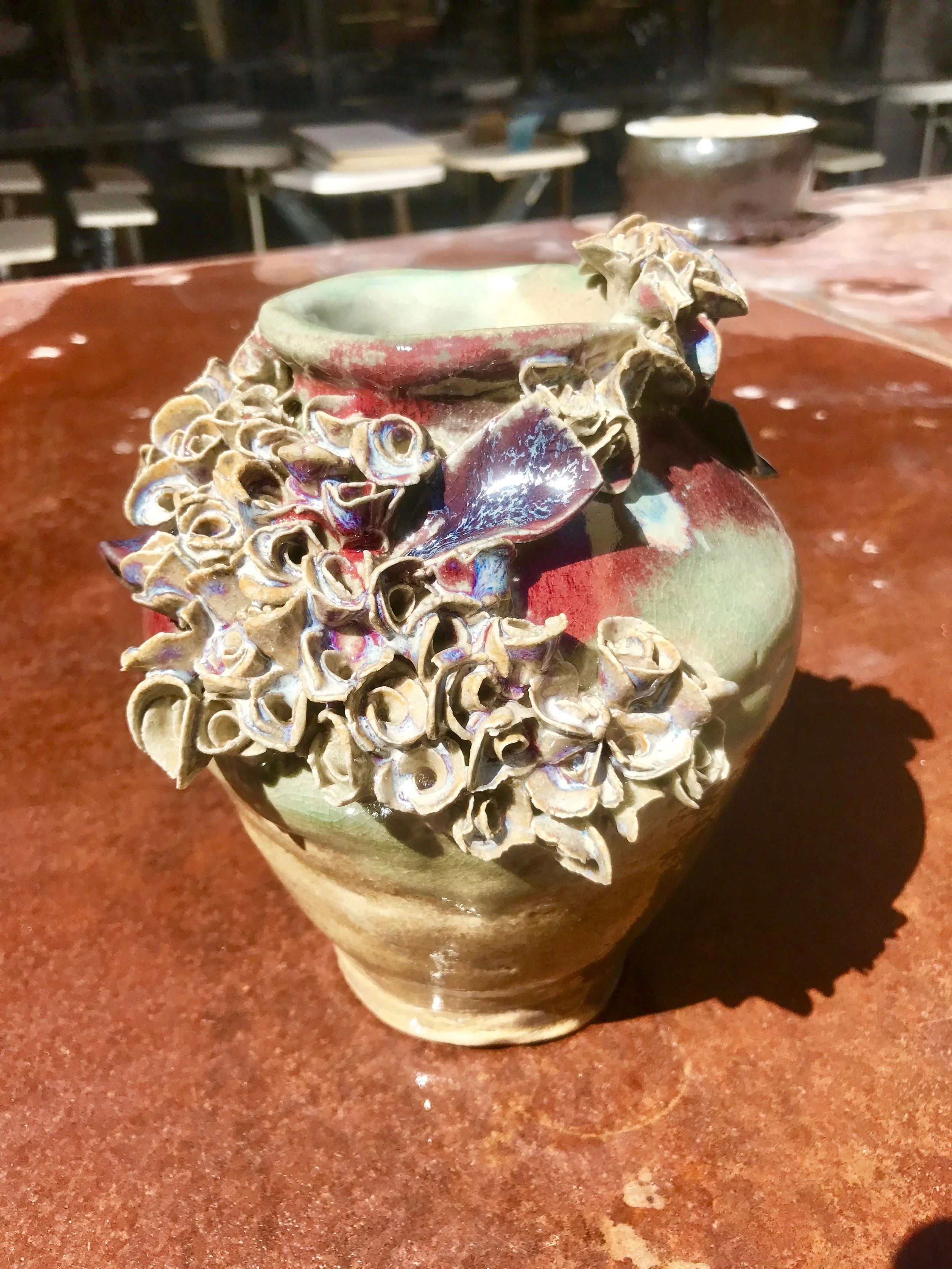 Sculptural Coil Pot