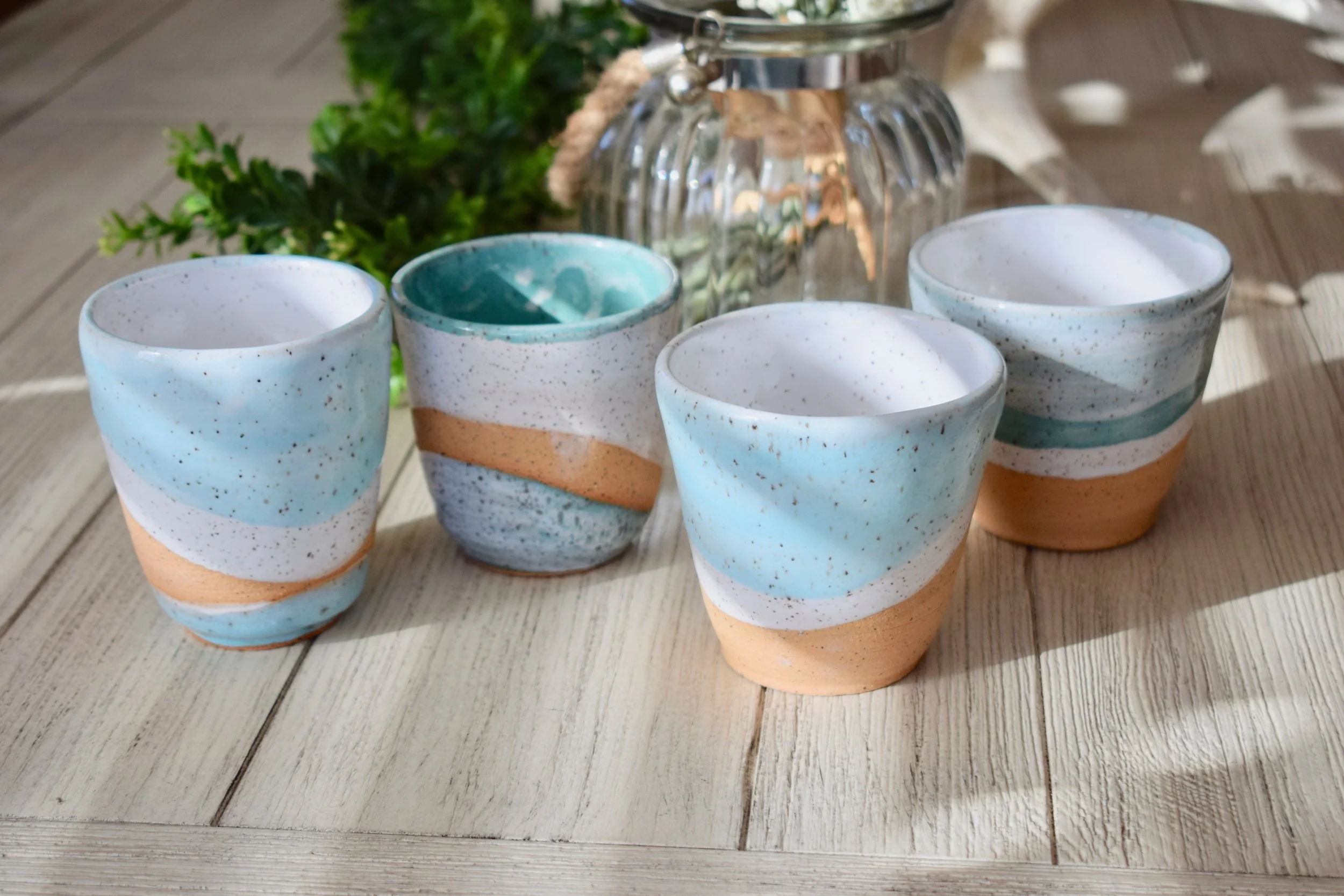 Speckled Pottery